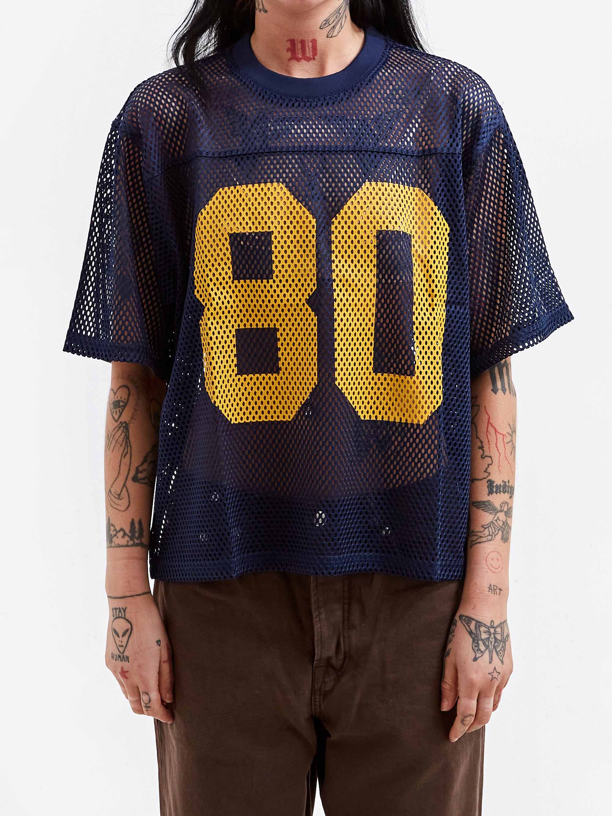 Stüssy Team Jersey 80 Navy – Goodhood - Main Image
