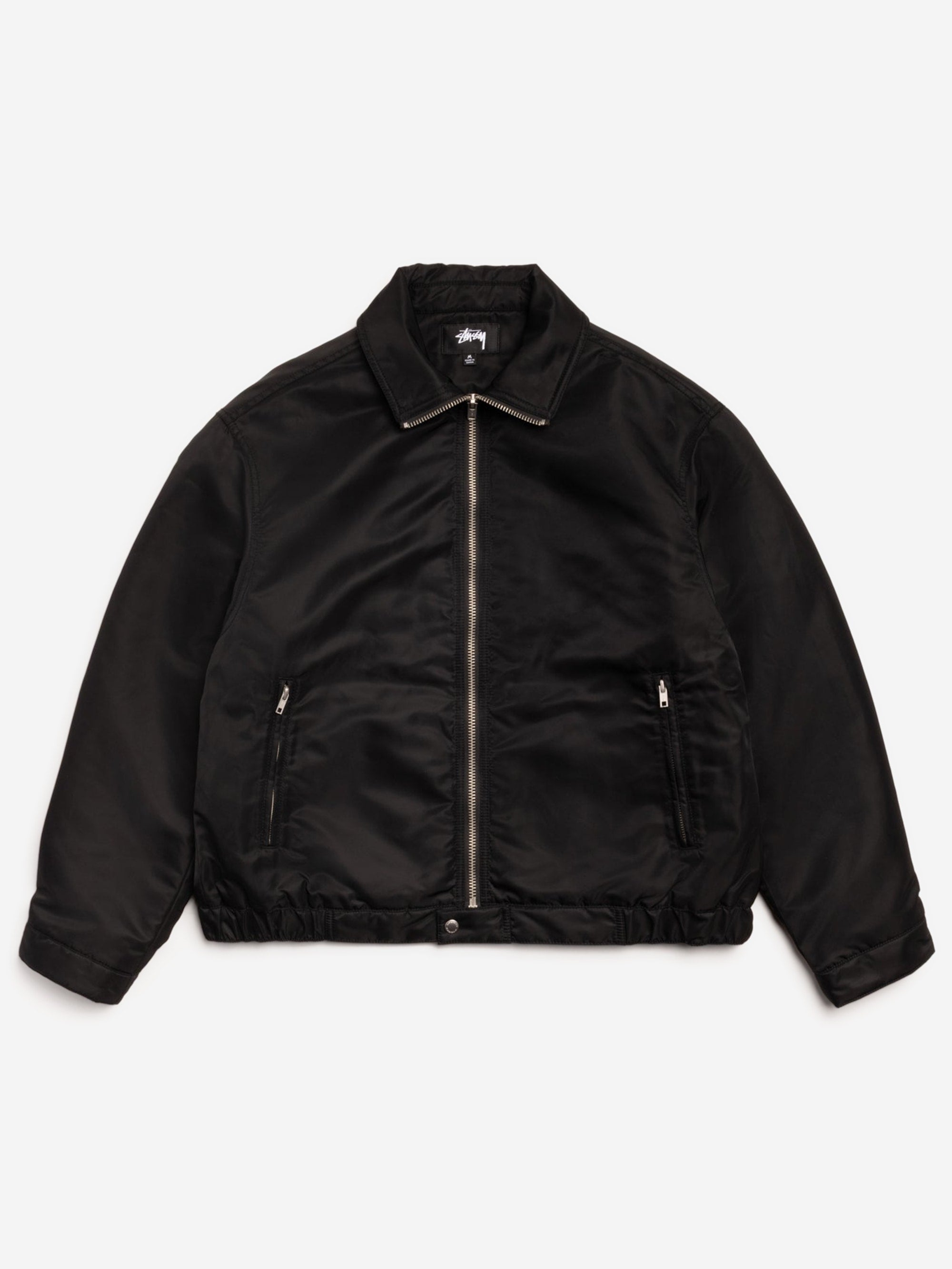 ジャケット・アウター STUSSY PILE LINED ZIP JACKET Stussy Pile Lined Zip Jacket - Black – Goodhood