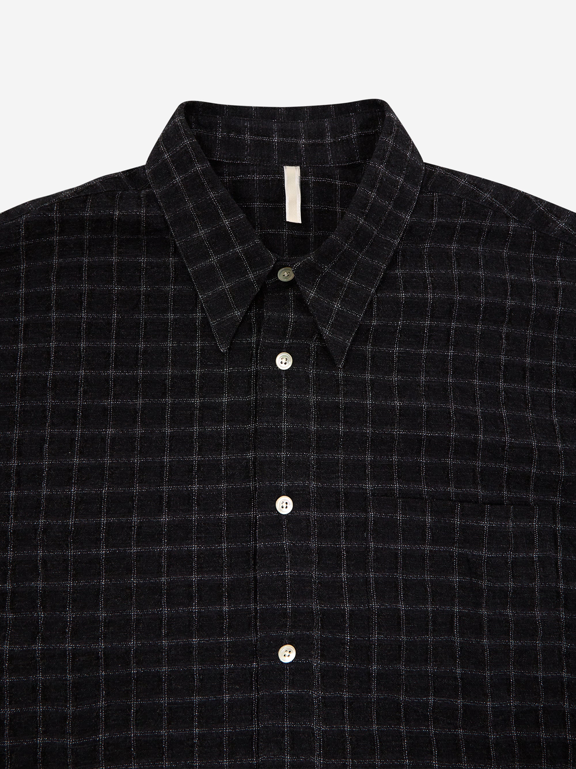 Sunflower Stable Shirt - Black Check – Goodhood