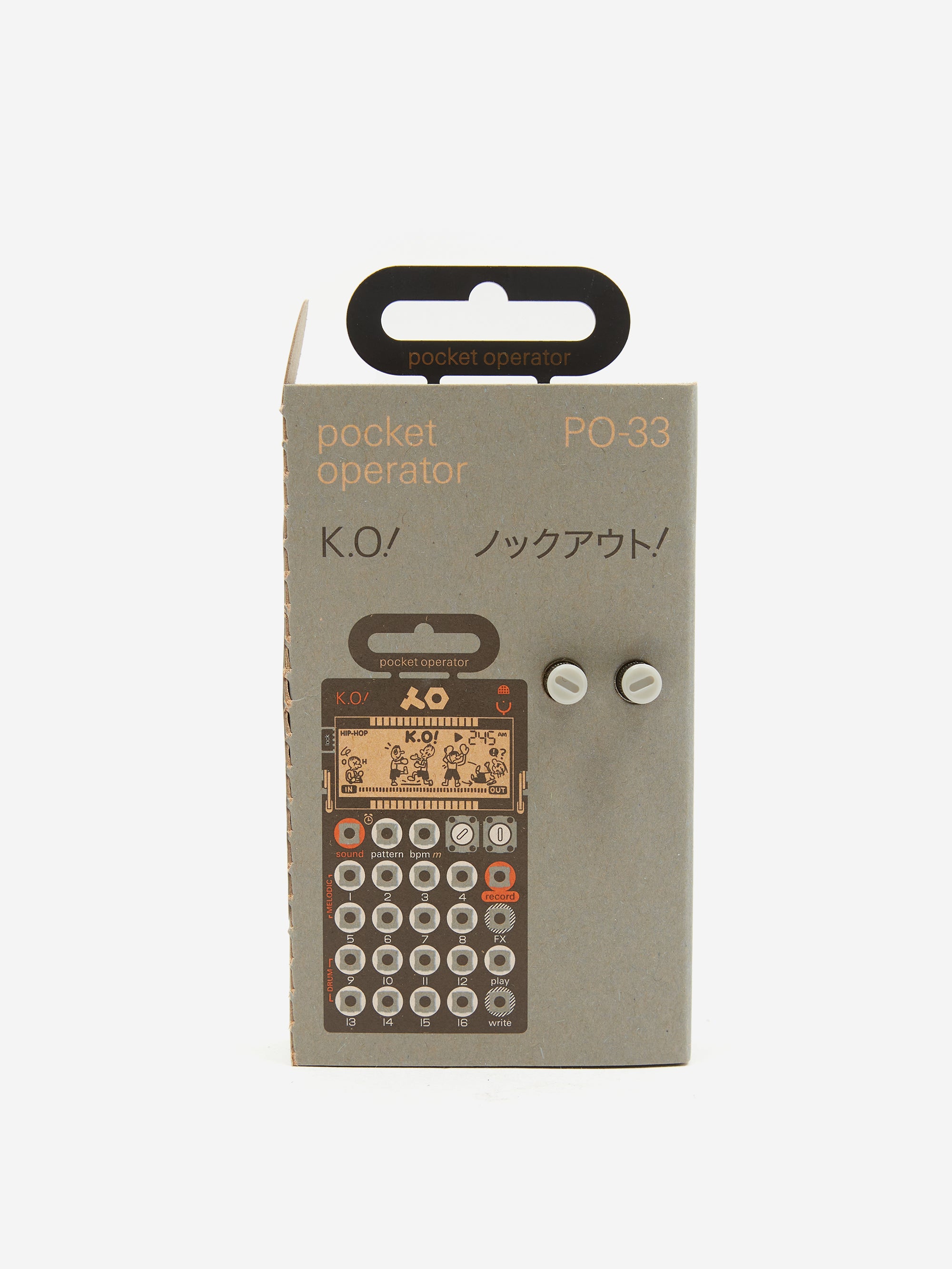 Teenage Engineering Pocket Operator PO-33 K.O! – Goodhood