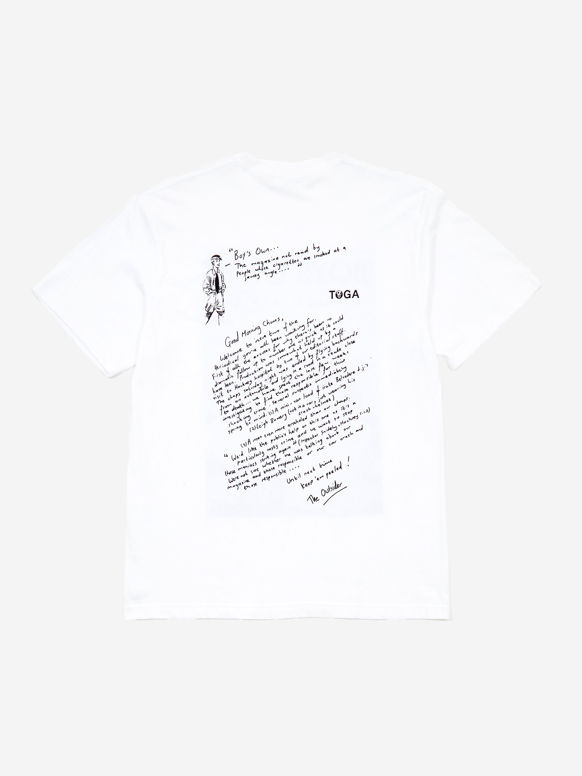 MyMIYAKA Toghu Men's Tee (White)