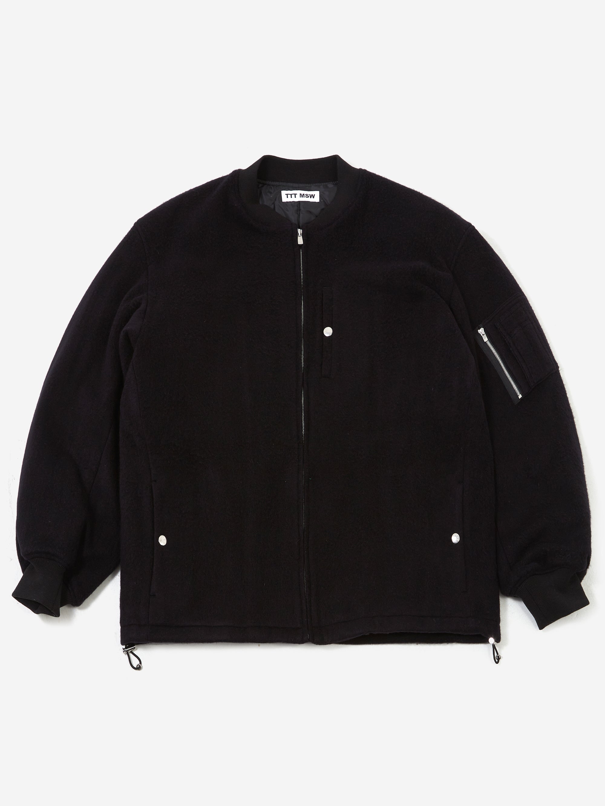 TTT MSW Bomber Jacket - Black (Silk) – Goodhood