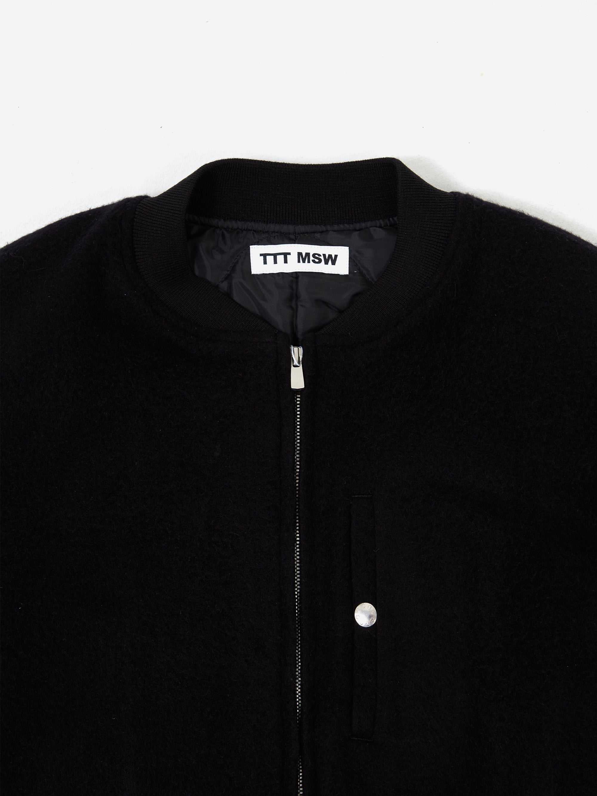 TTT MSW Bomber Jacket - Black (Silk) – Goodhood