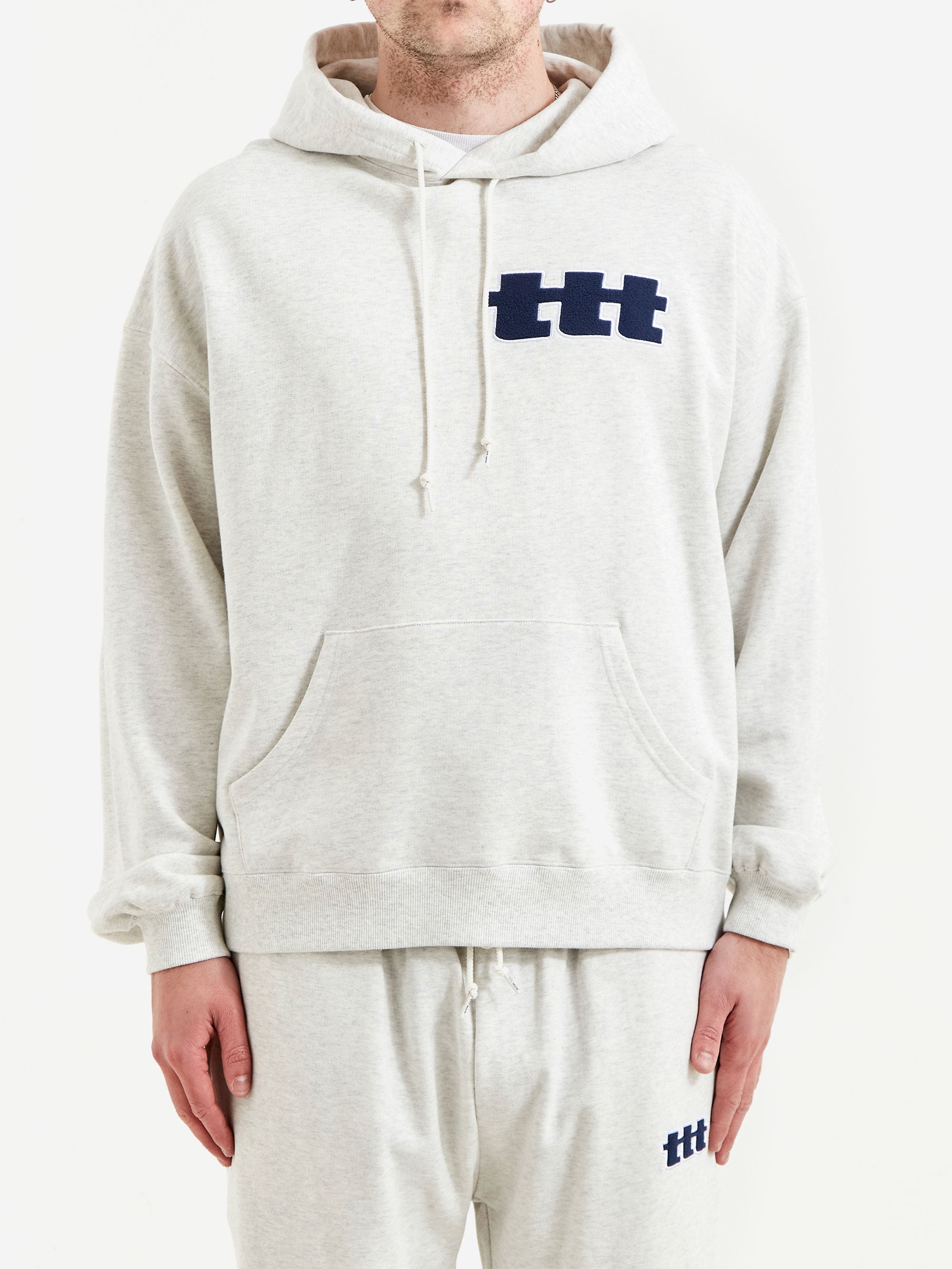 TTT MSW LOGO zipup hoodie 〈Lサイズ〉 ASH TTT MSW Logo Hoodie