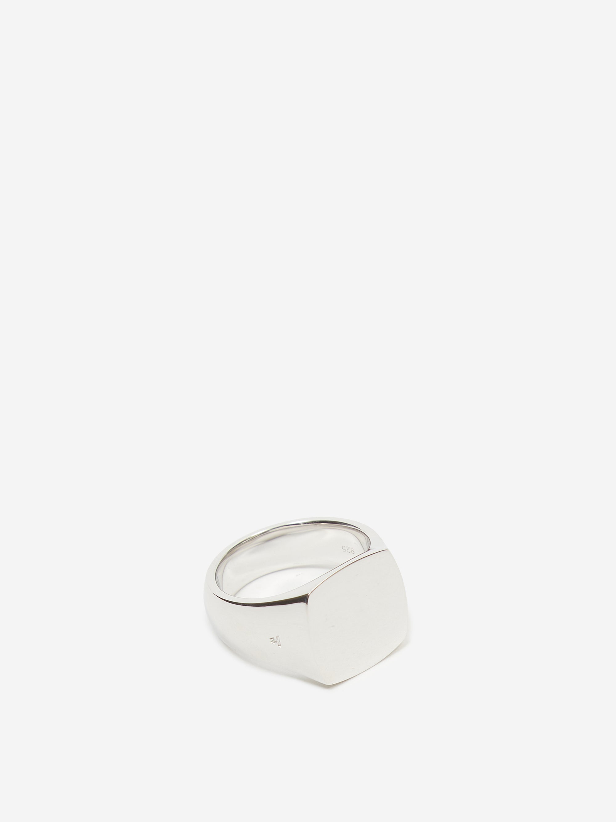 Tom Wood Cushion Polished Ring - Sterling Silver – Goodhood