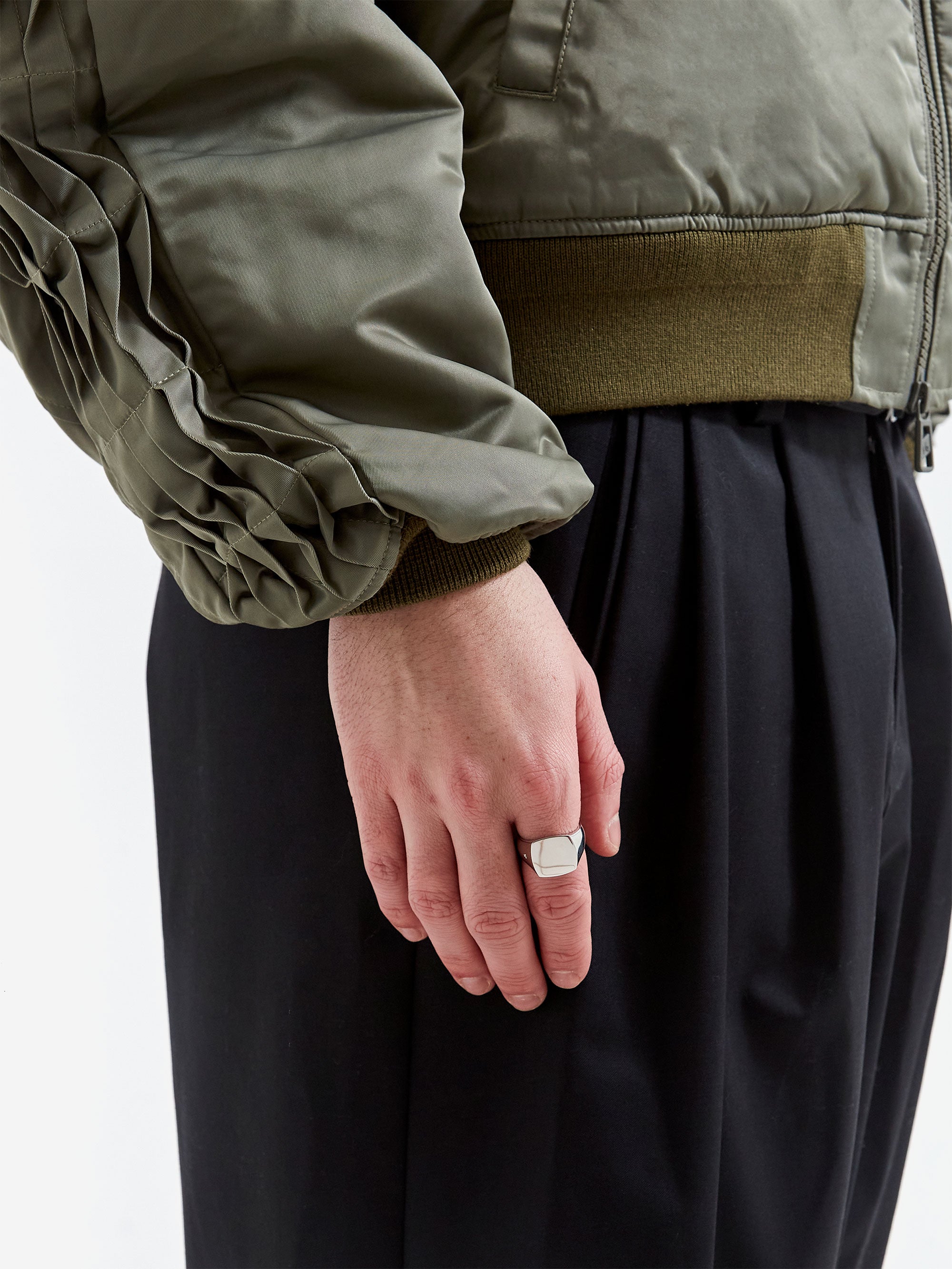Tom Wood Cushion Satin Ring - Sterling Silver – Goodhood