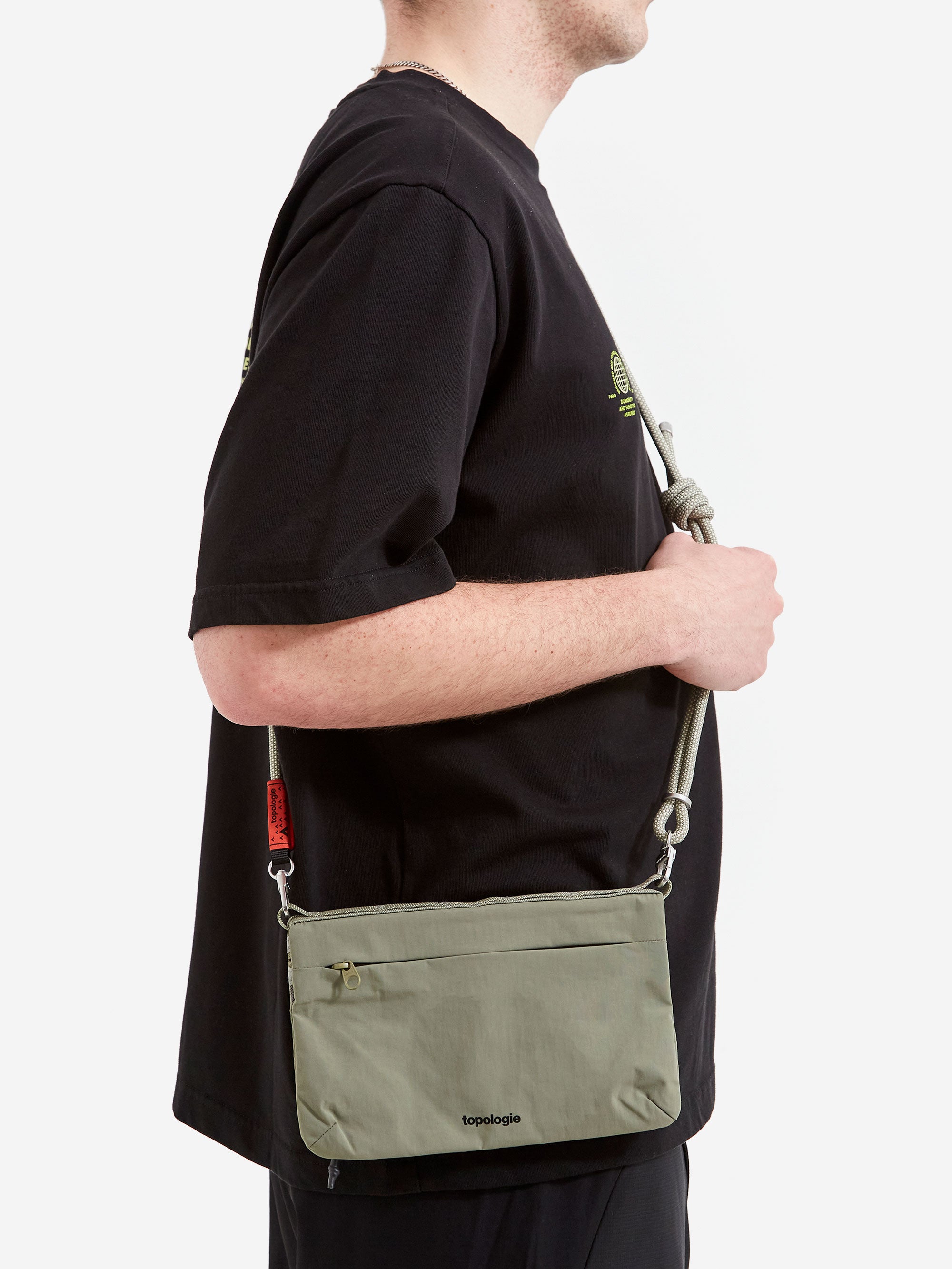 Topologie Flat Sacoche Small Bronze Dry Wares Flat Sacoche Bag Medium Black Tech