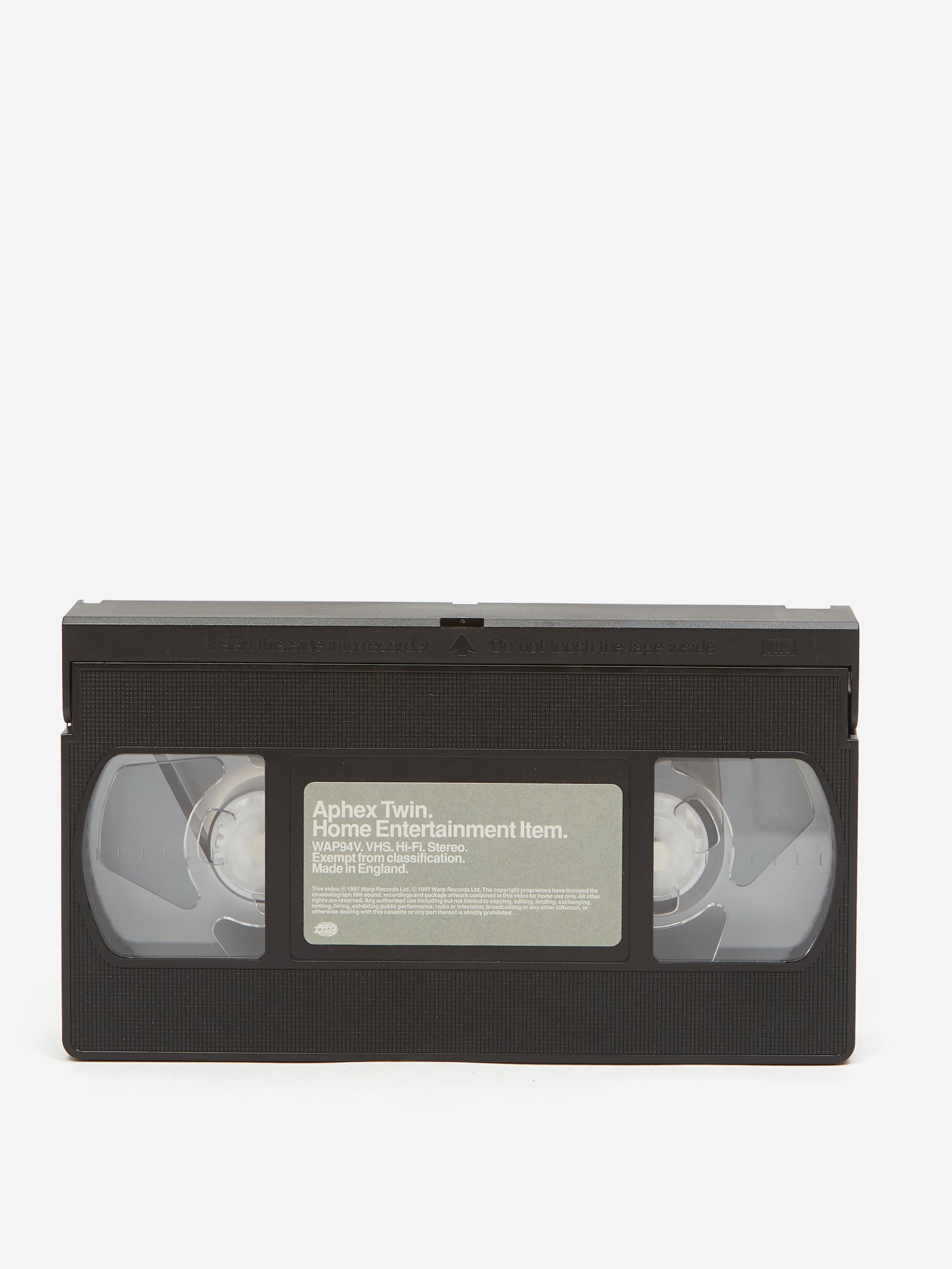 Unified Goods 1997 Aphex Twin Come To Viddy VHS Goodhood