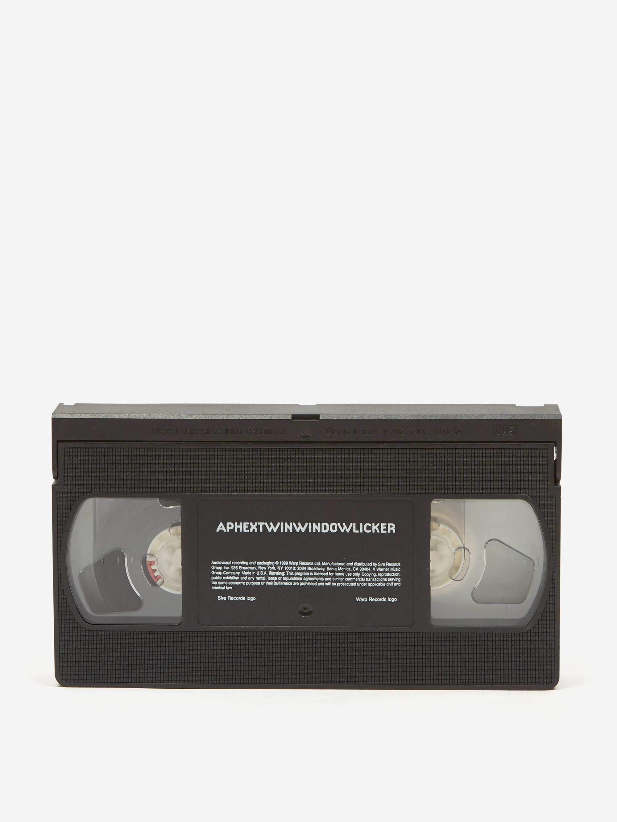 VHS Aphex Twin/Windowlicker Warp Records - ミュージック