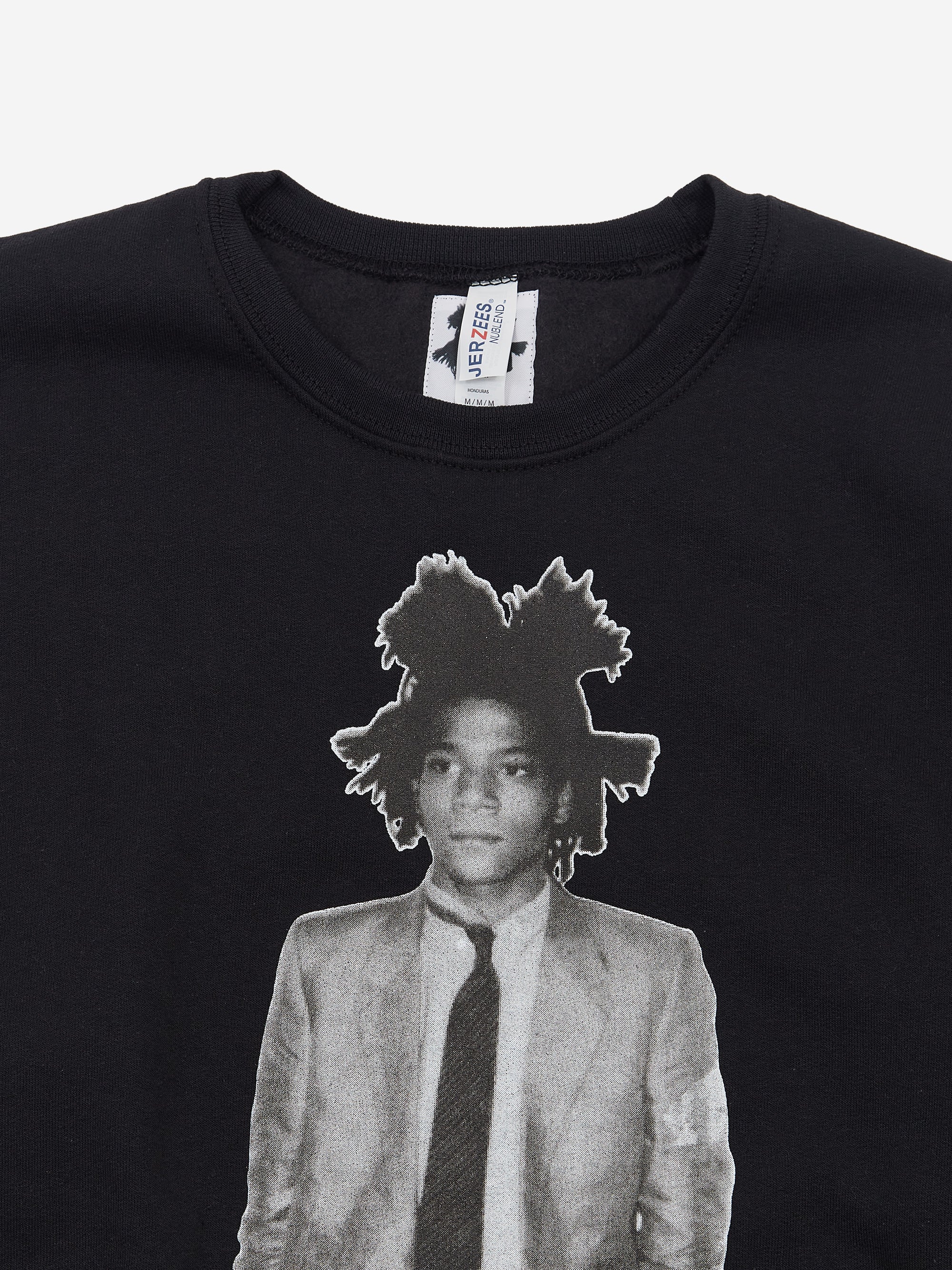 Wacko Maria Jean-Michel Basquiat / Crew Neck Sweat Shirt - Black