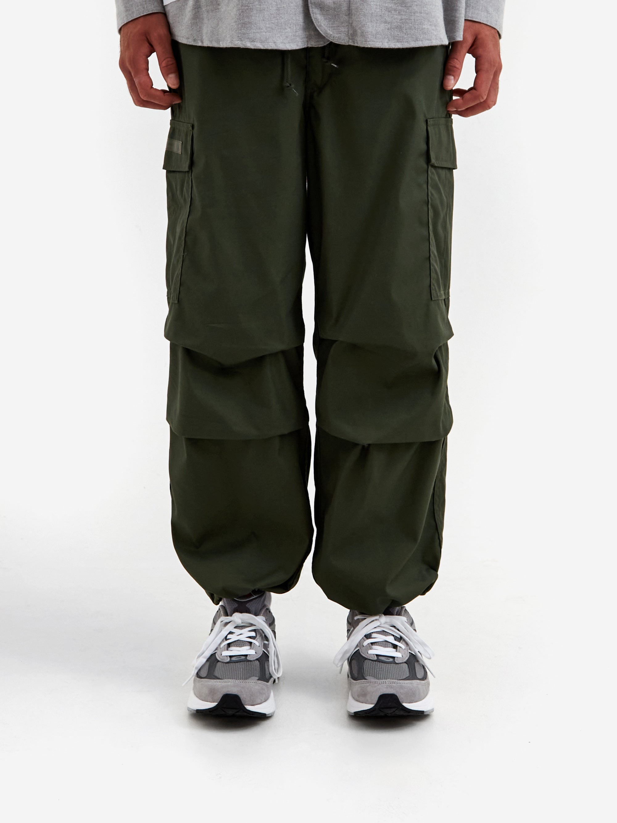 WTAPS MILT0001 / Trousers 14 / NYCO. Oxford - Olive Drab