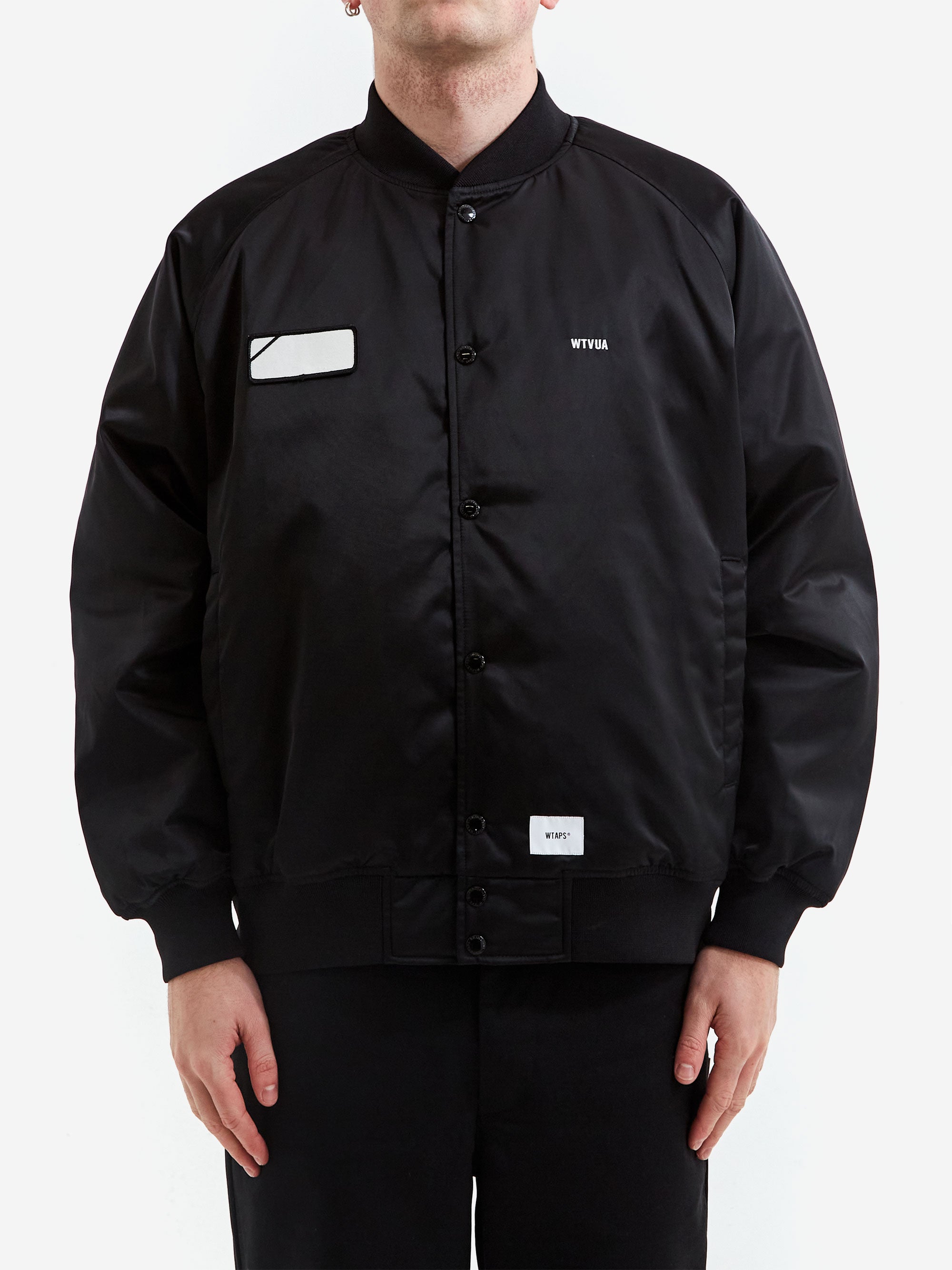 WTAPS Team Jacket 11 - Black – Goodhood