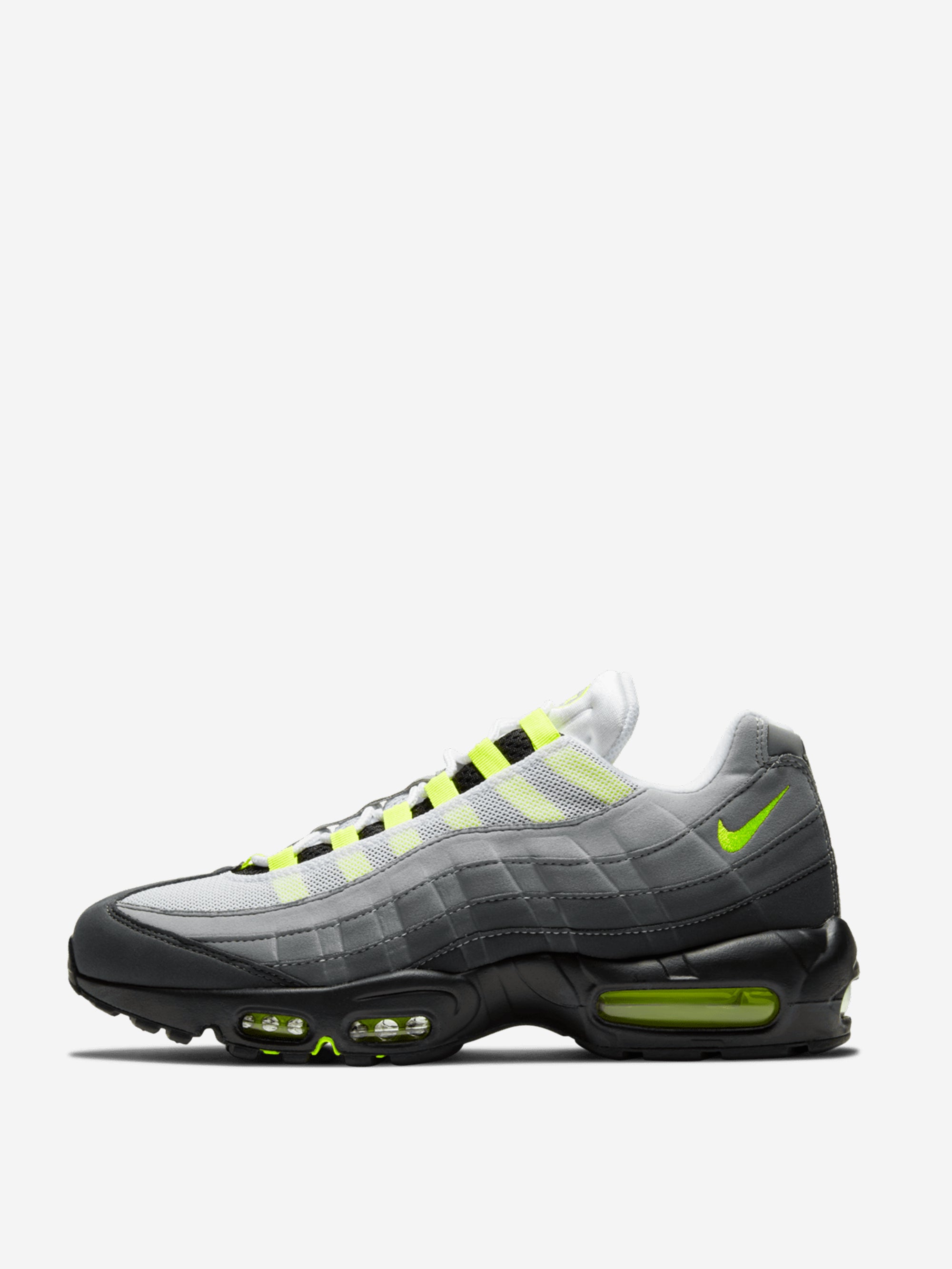 Nike Air Max 95 OG Black/Neon Yellow-Cool Grey – Goodhood