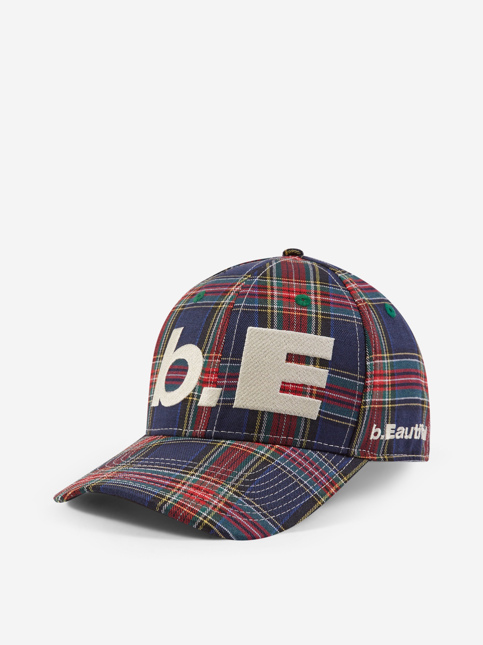 b.Eautiful b.E Hat - Blue Plaid / White – Goodhood