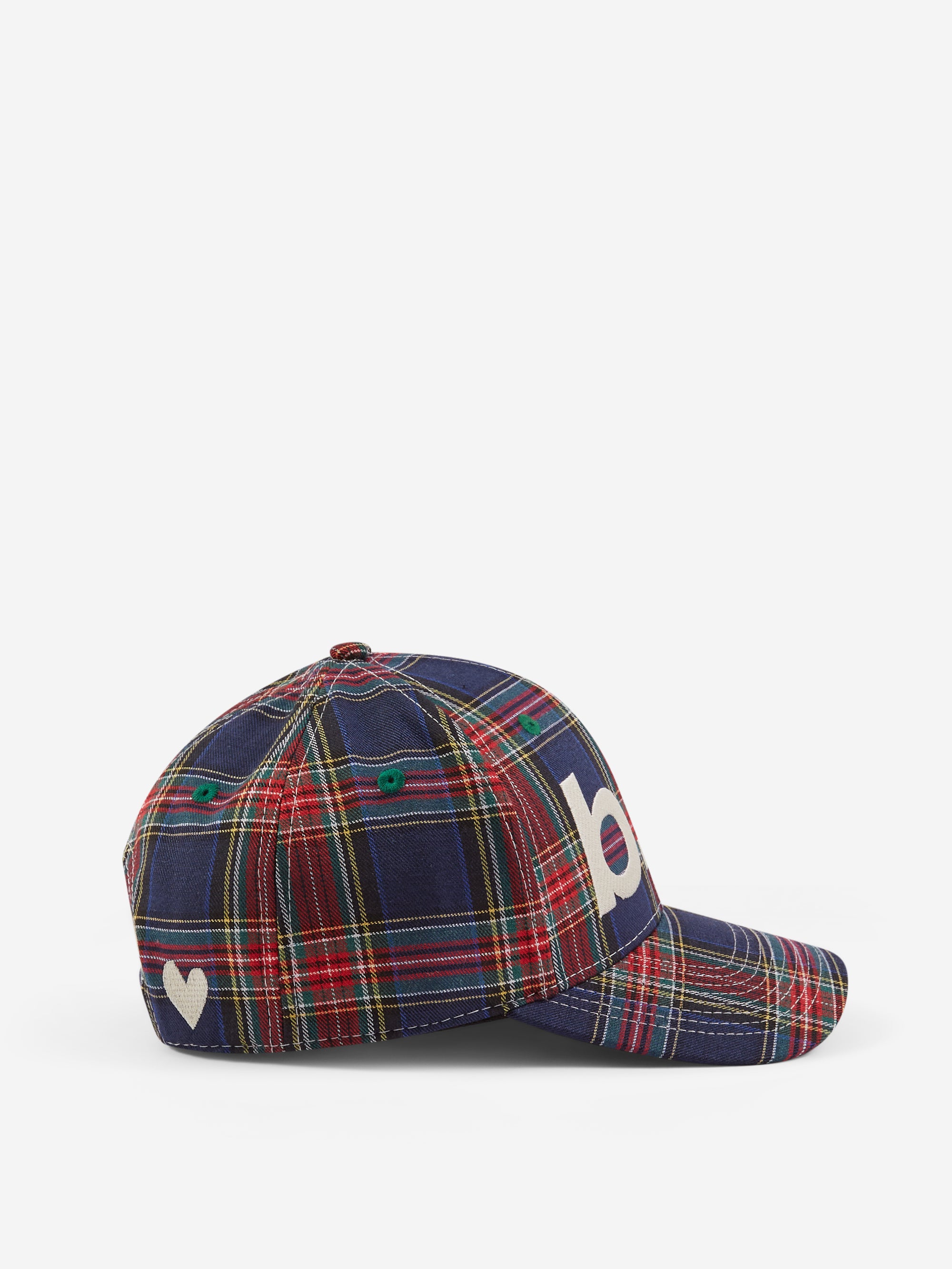 帽子 b.eautiful b.E Hat Blue Plaid White Cap b.Eautiful_b.