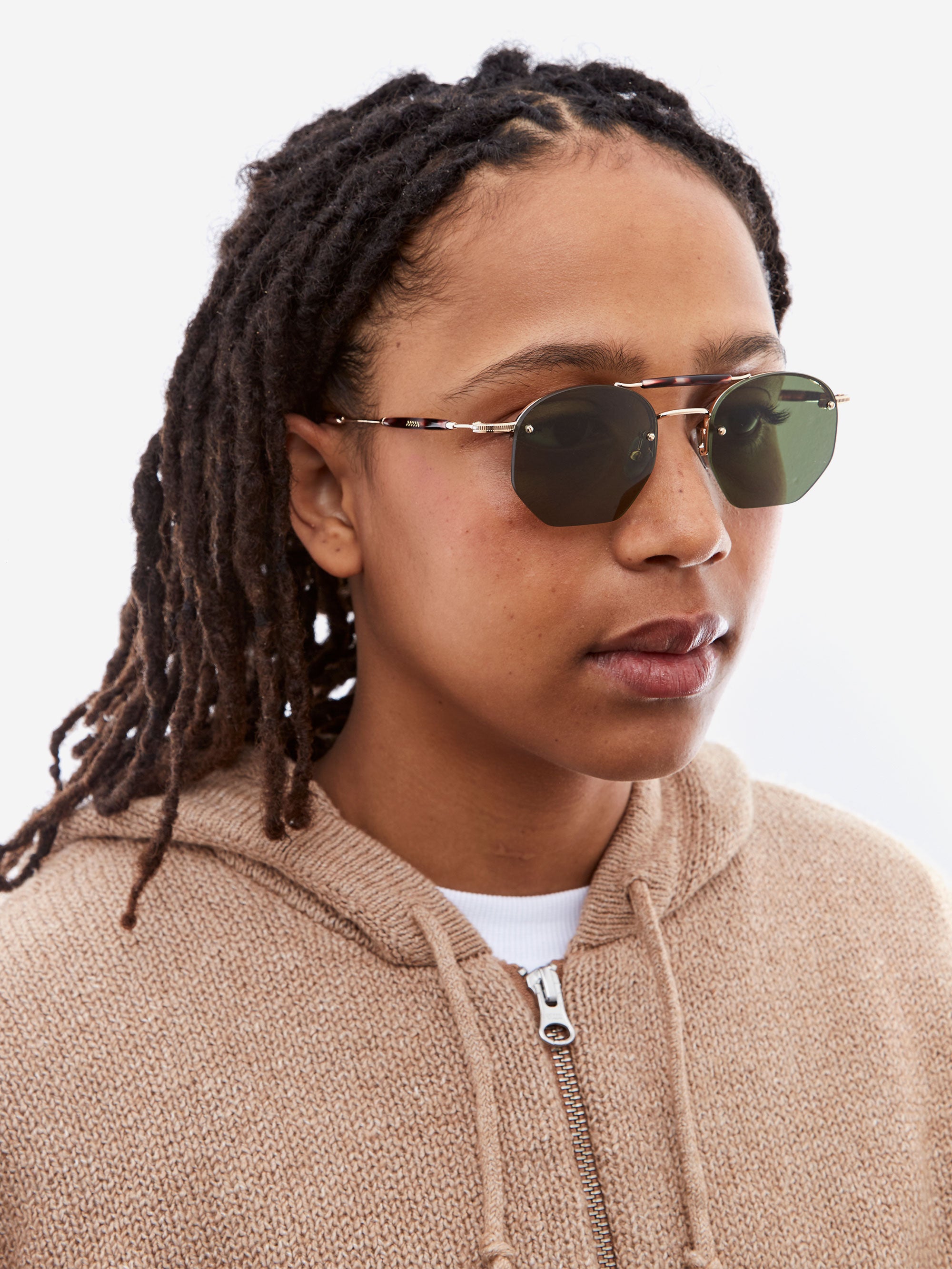 Brain Dead Kaz Post Modern Primitive Eye Protection - Gold  display picture 1