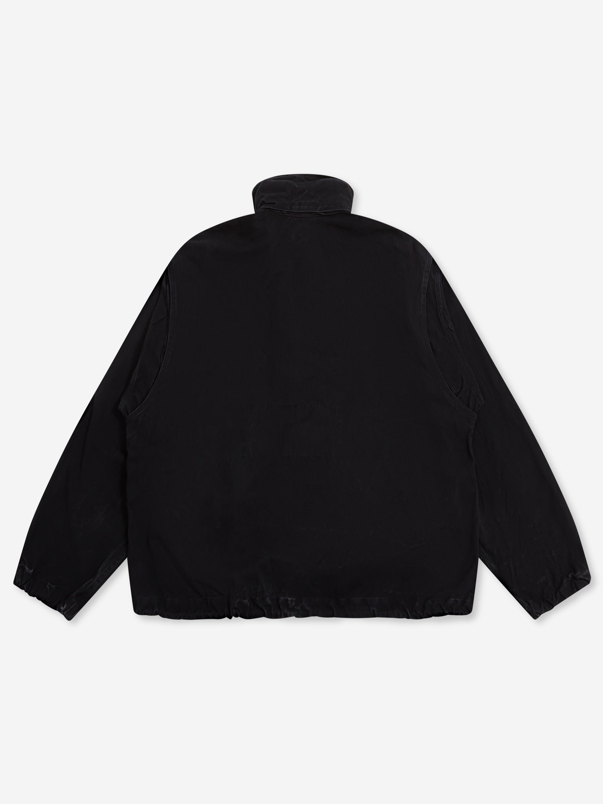 cavemptcanvascasualzipjacketbl