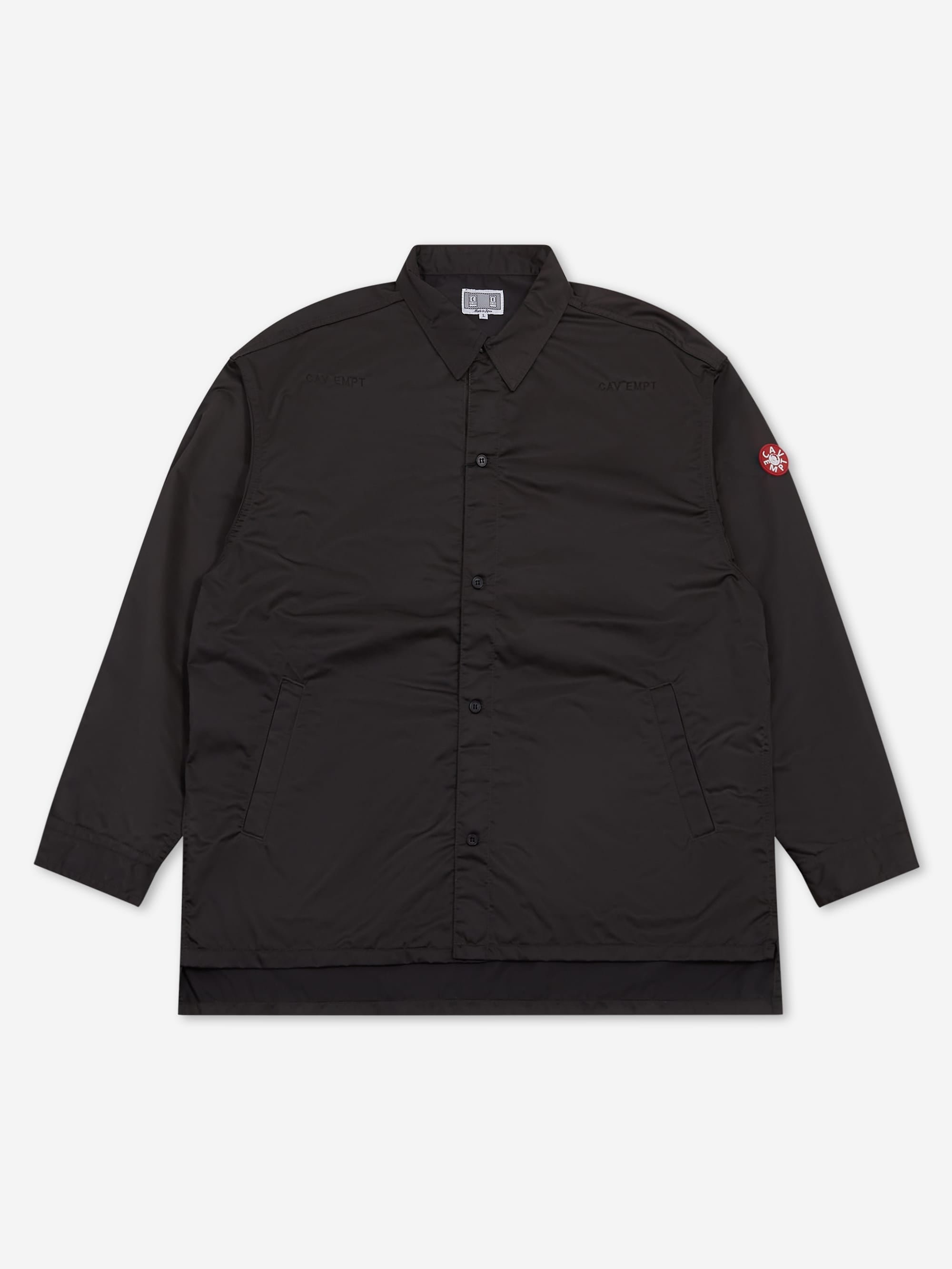 C.E Cav Empt Welt Pockets Pe Big Shirt - Black – Goodhood