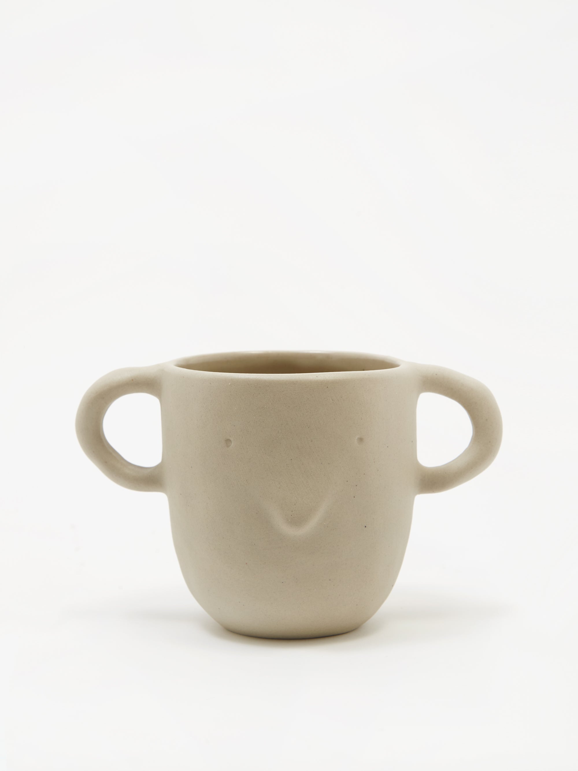 ferm LIVING Mus Plant Pot Large - Sand