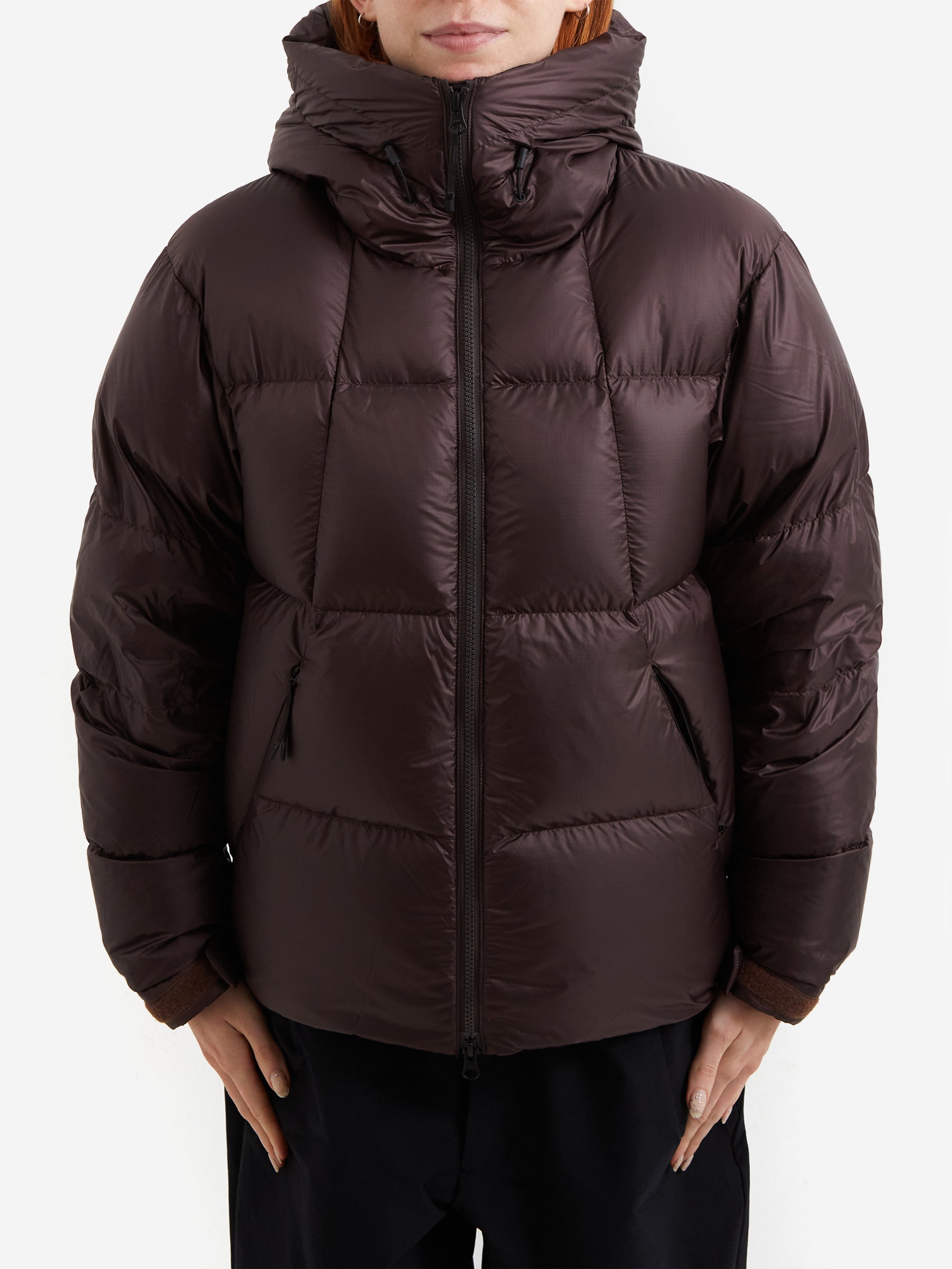 Goldwin Pertex Quantum Down Parka W - Deep Brown – Goodhood
