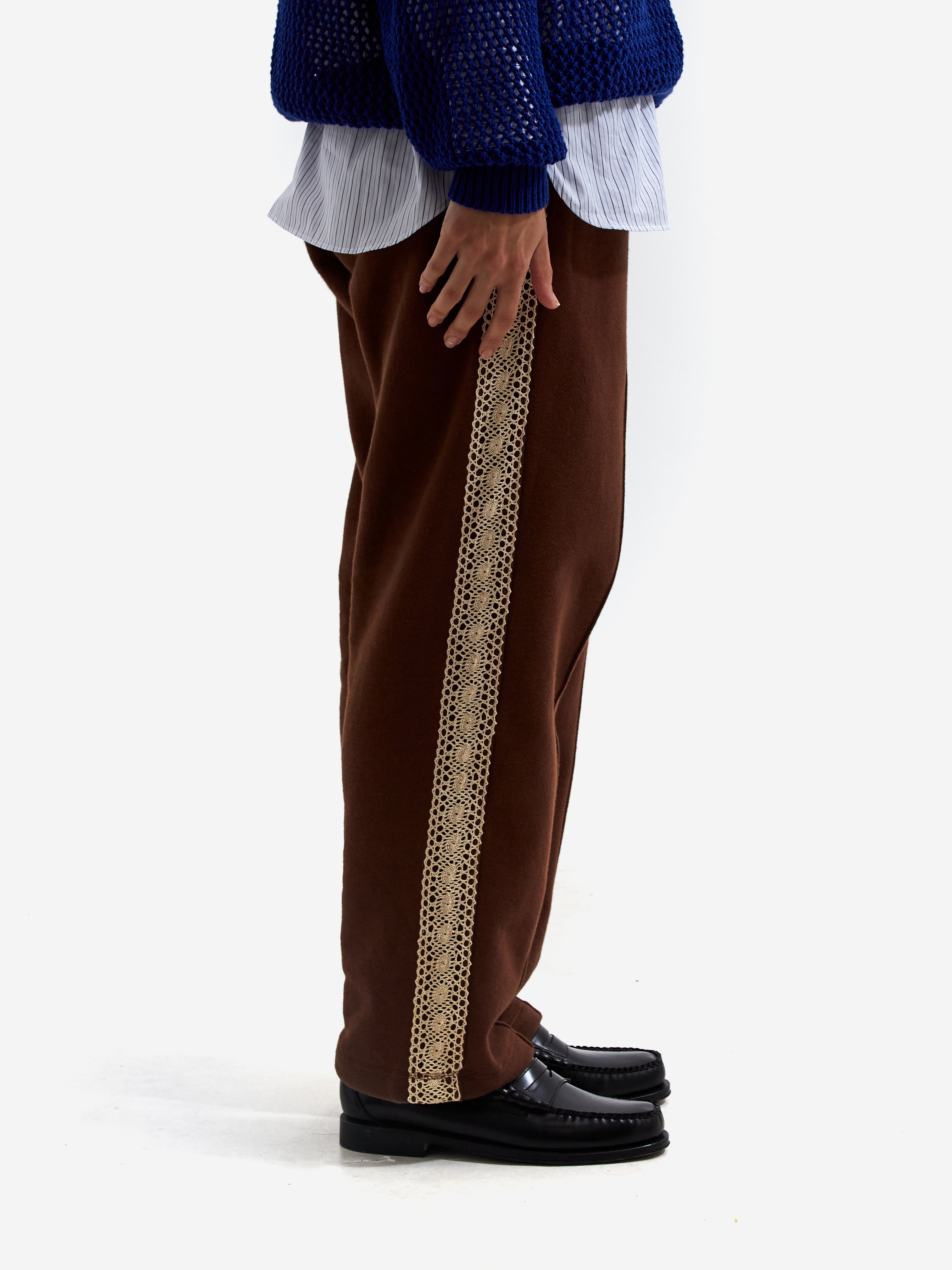 s.k. manor hill Saunter Pant - Brown Cotton – Goodhood