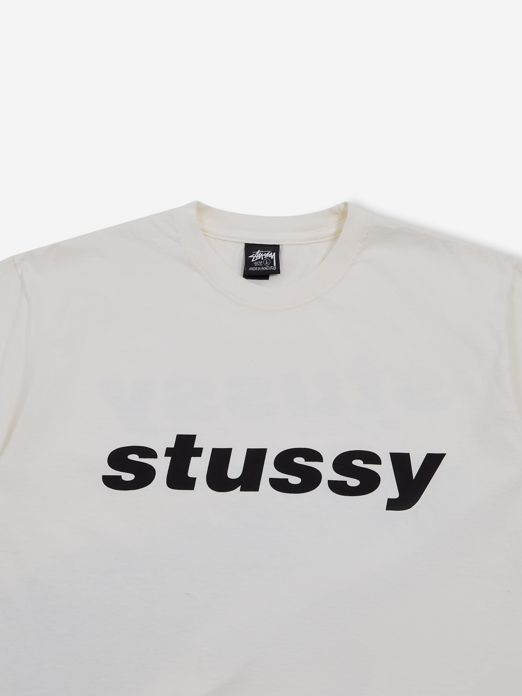 Stussy Shark Pig. Dyed Tee - Natural – Goodhood