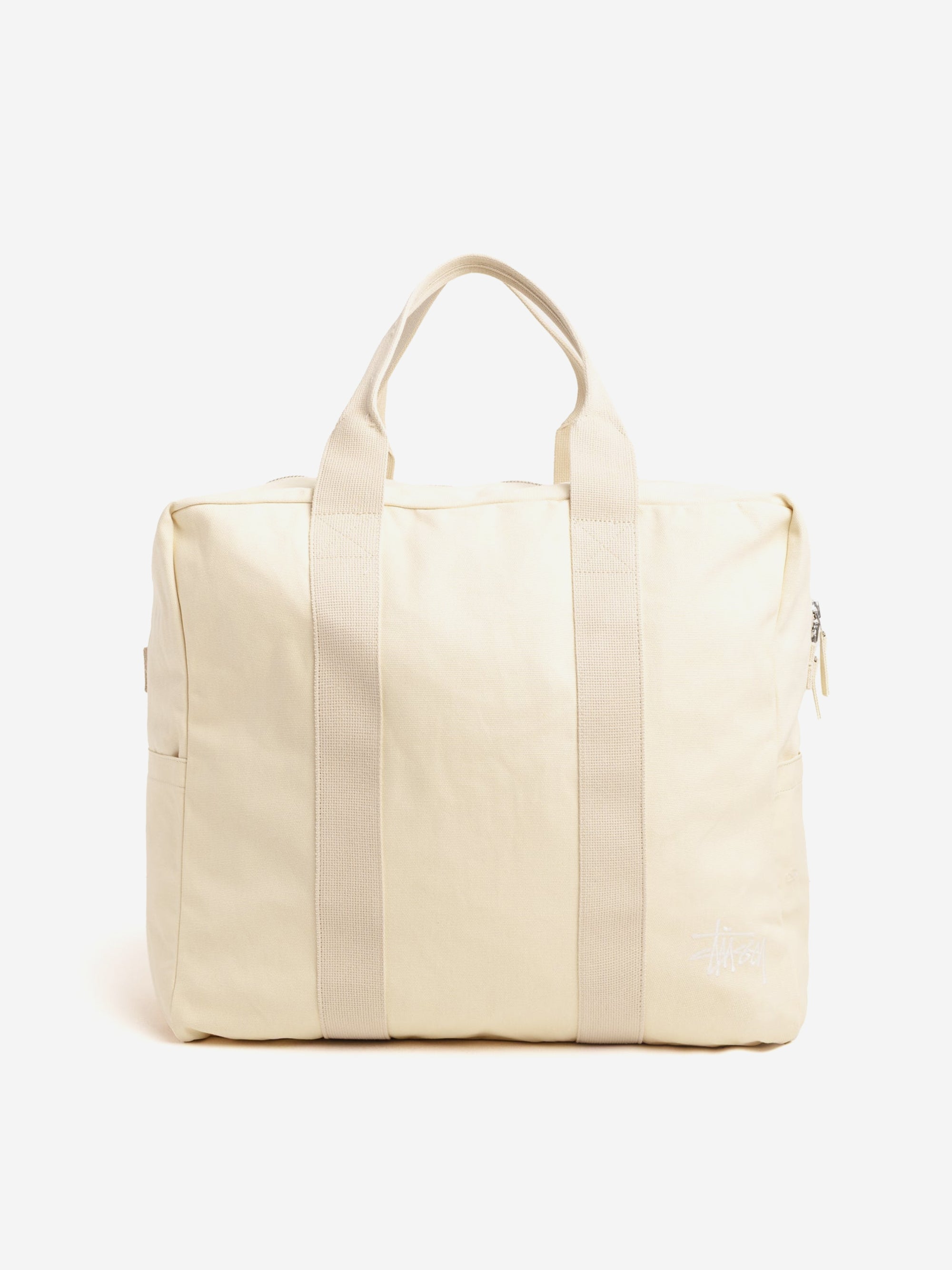 Stussy Canvas Flight Bag - Natural – Goodhood