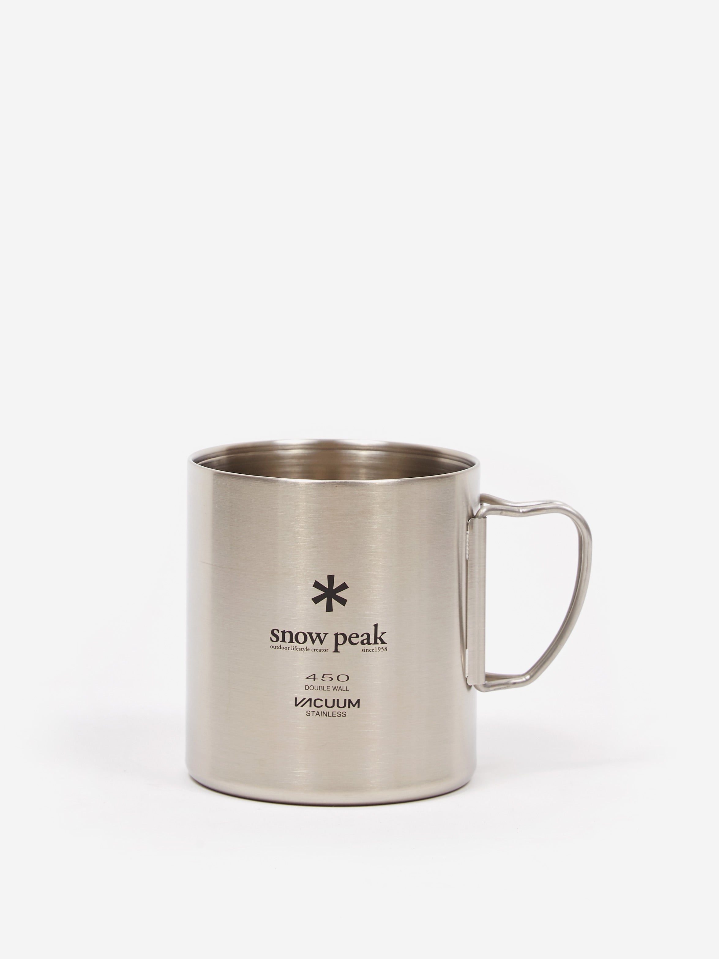 Stainless Vacuum-Insulated Mug Set in 450ml – Snow Peak