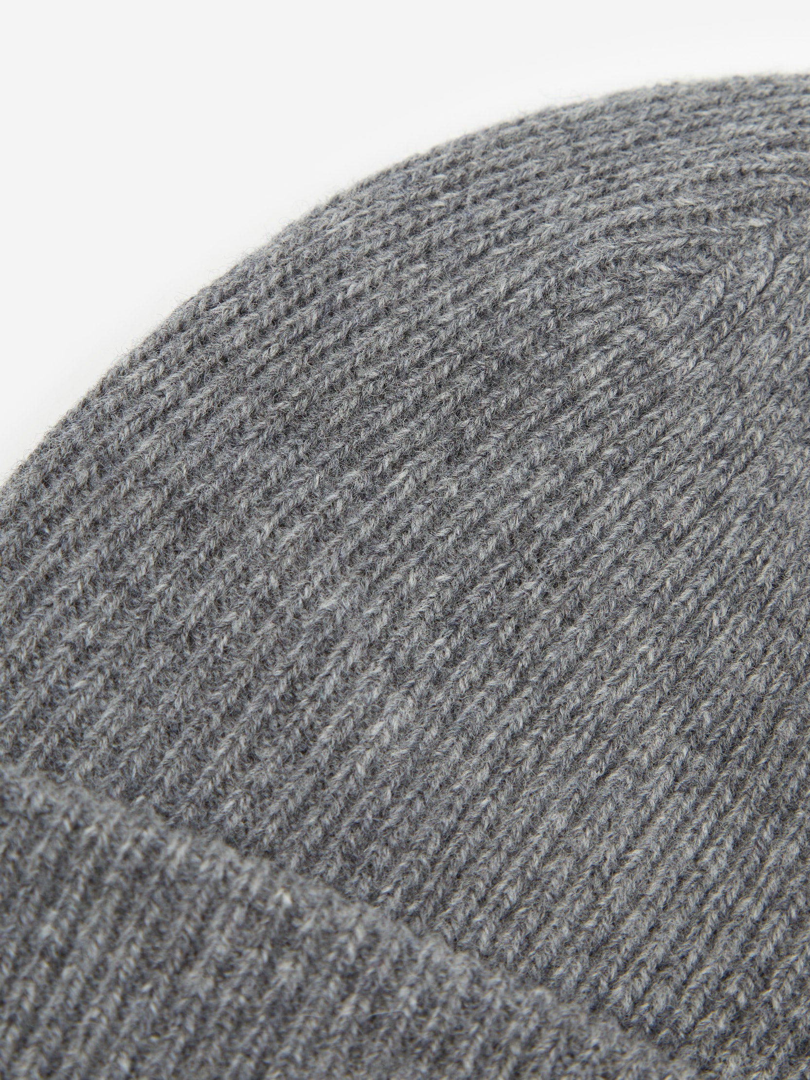 Norse Projects Merino Lambswool Beanie - Grey Melange  Goodhood
