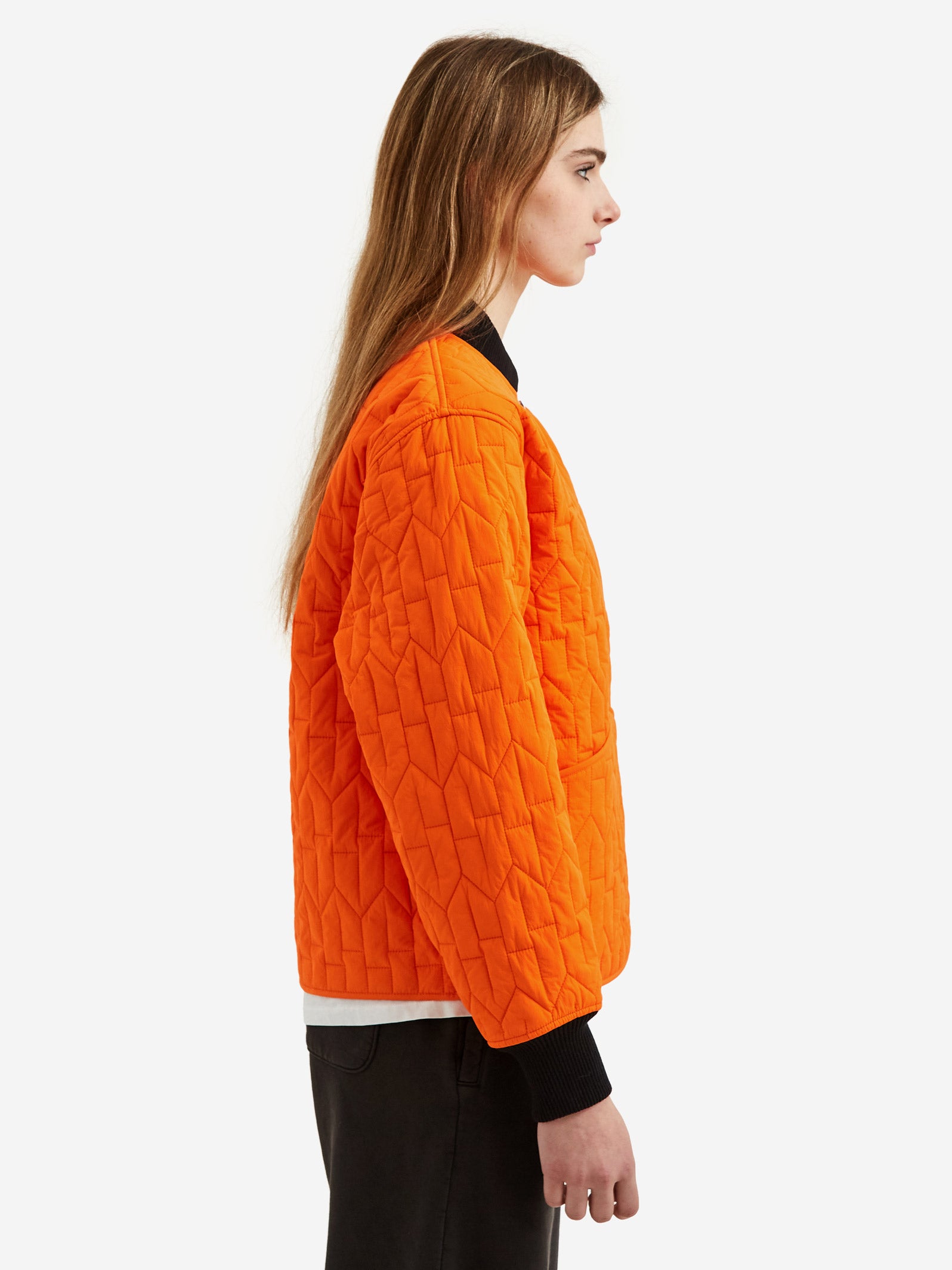 Stussy S Quilted Liner Jacket W - Orange