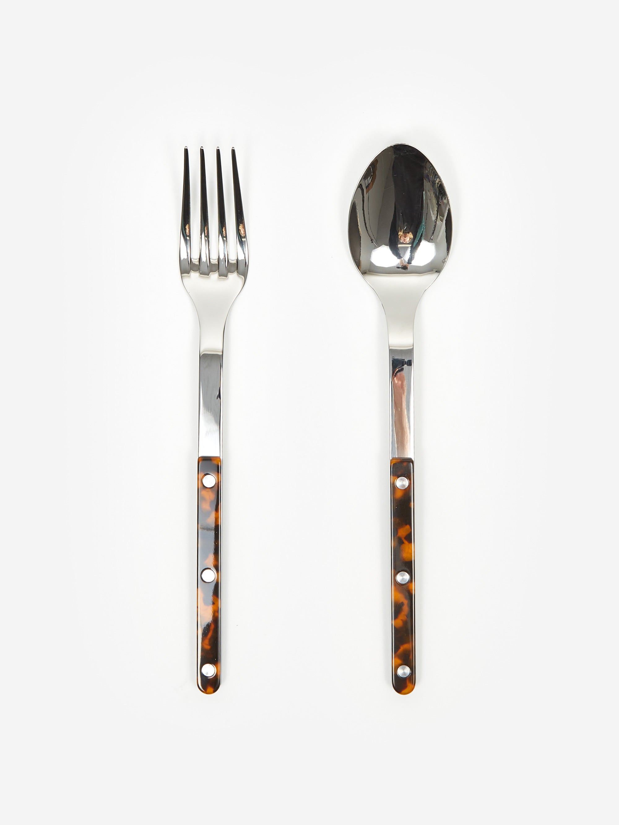 Sabre Serving Set - Faux Tortoise – Goodhood