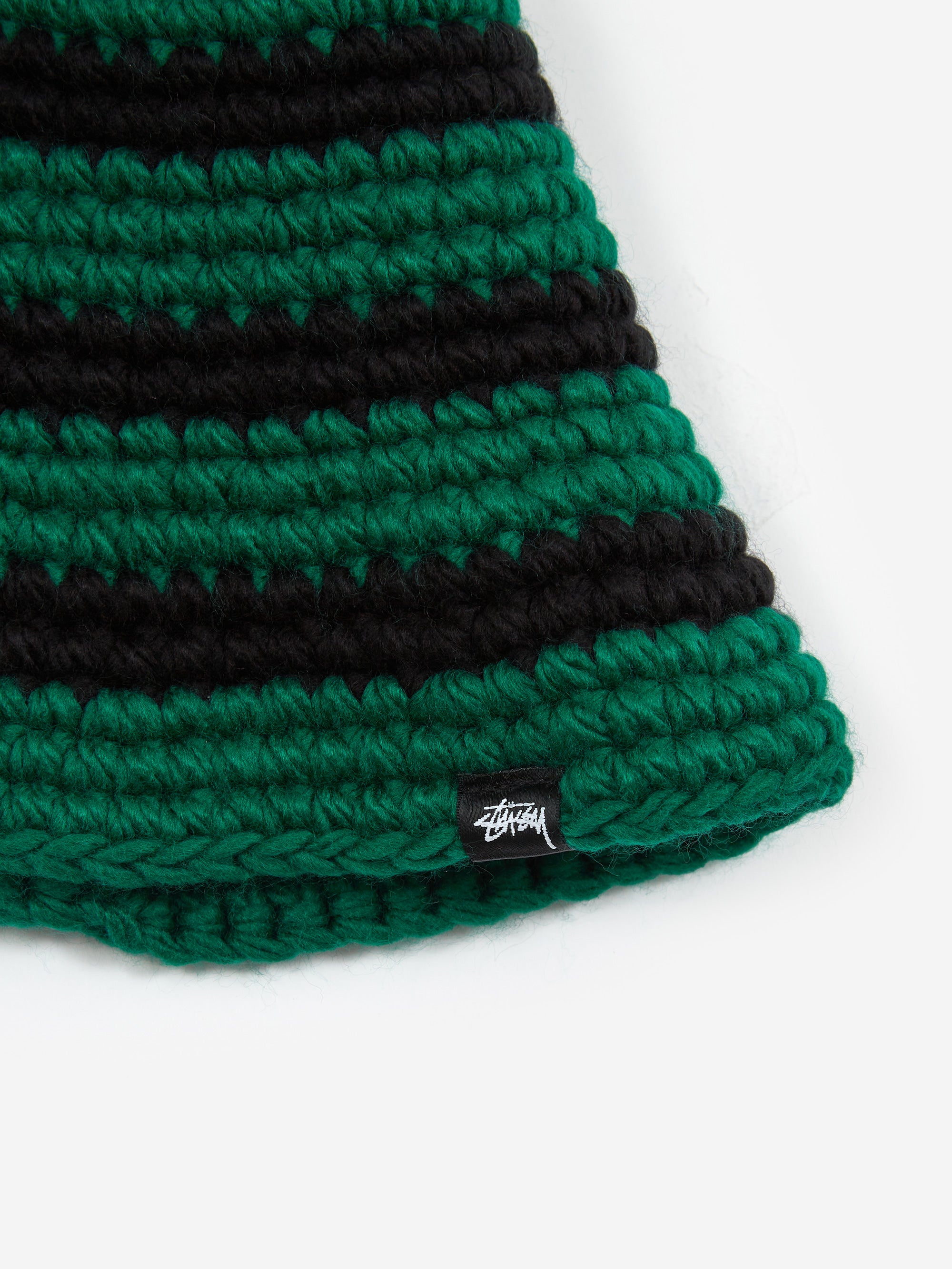 Stussy Swirl Knit Bucket Hat - Forest – Goodhood