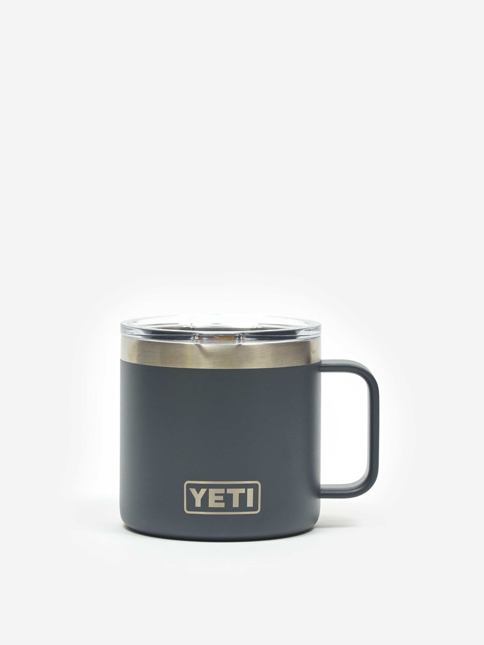 Yeti Rambler 14 Ounce Mug 2.0 with RGS & AWS Circle Logo; Camp Green