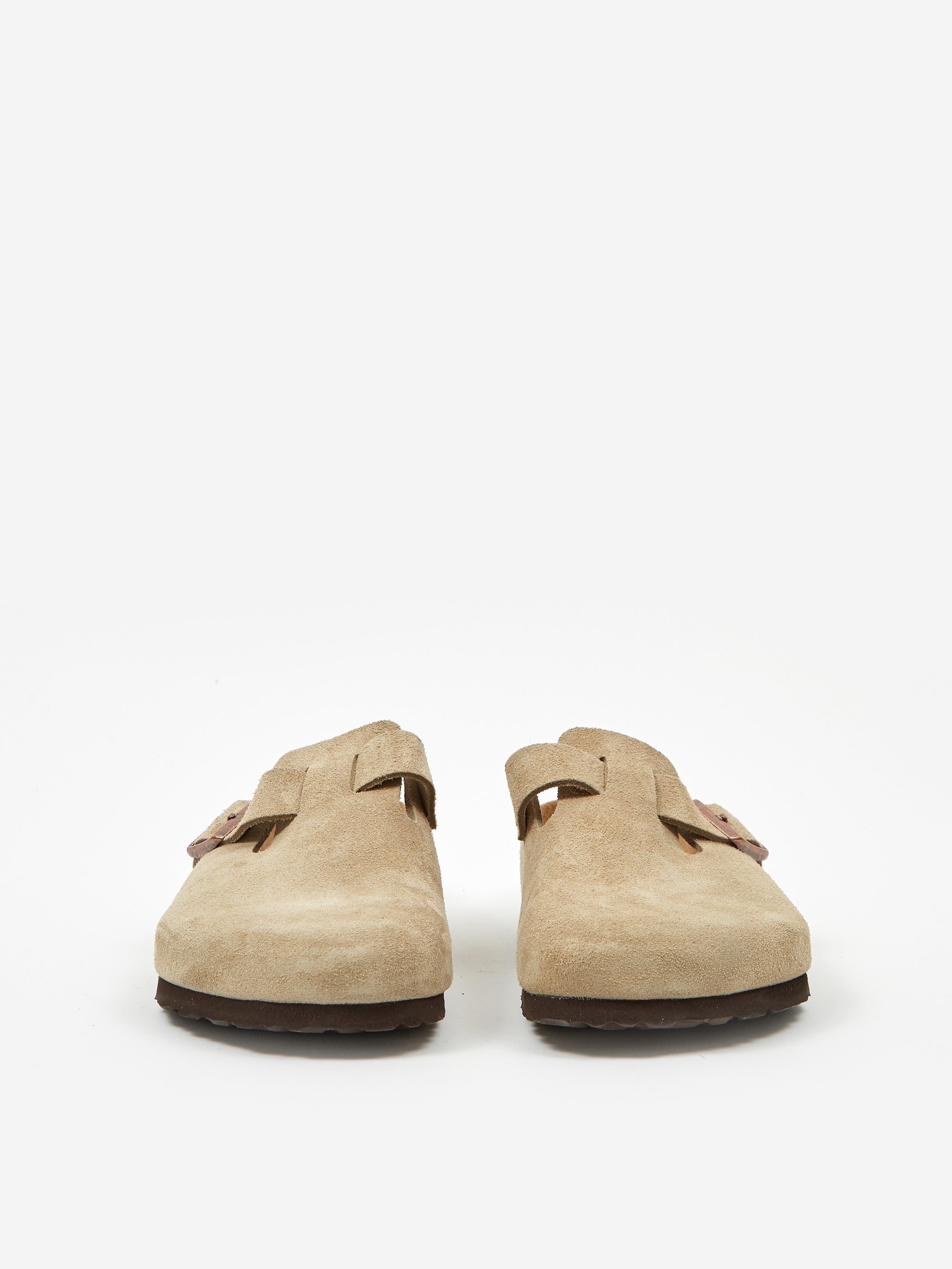 Birkenstock Boston Suede - Taupe â Goodhood