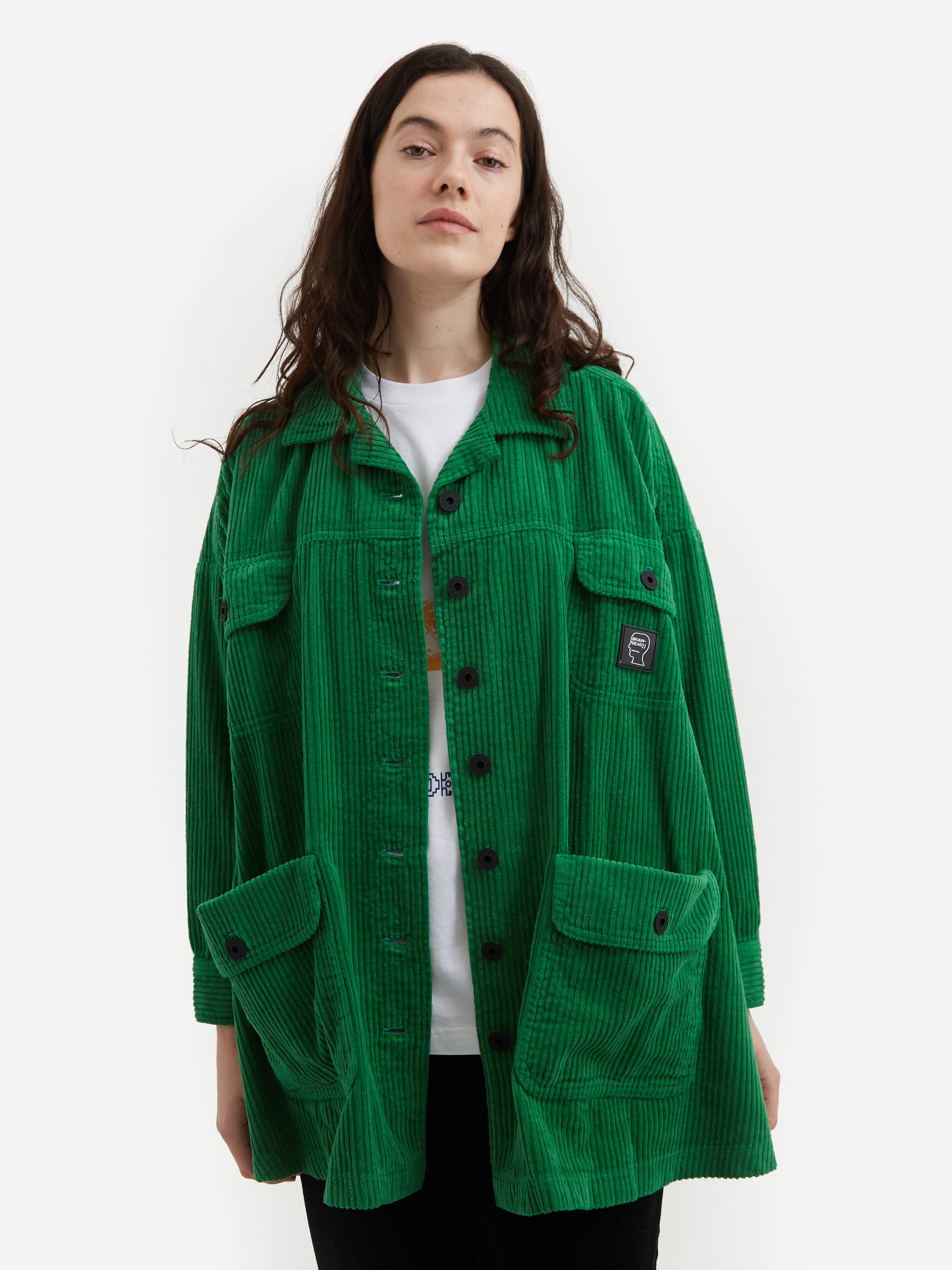 Brain Dead Swing Jacket - Green – Goodhood