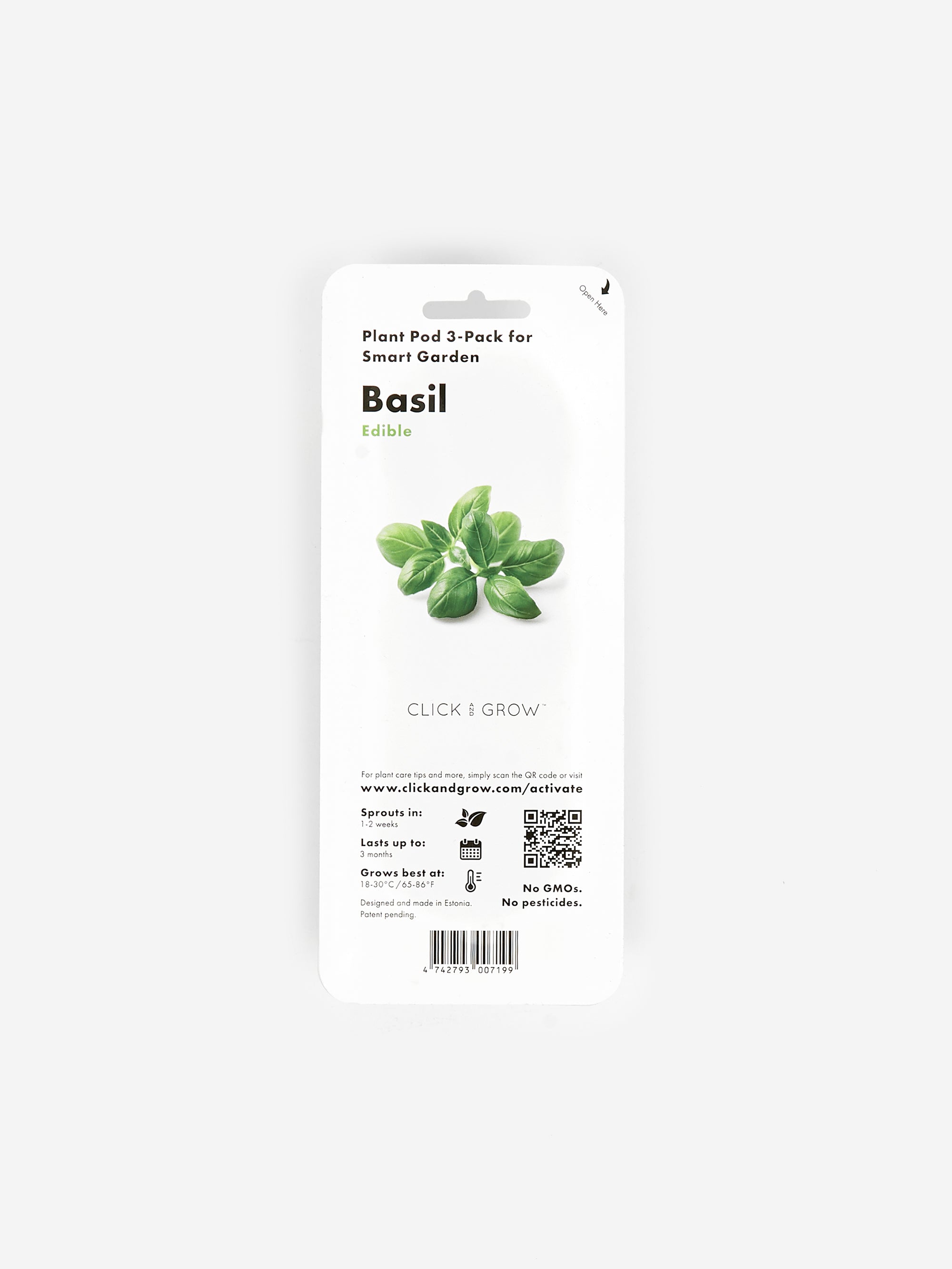 Click And Grow Plant Pod 3 Pack Basil Goodhood