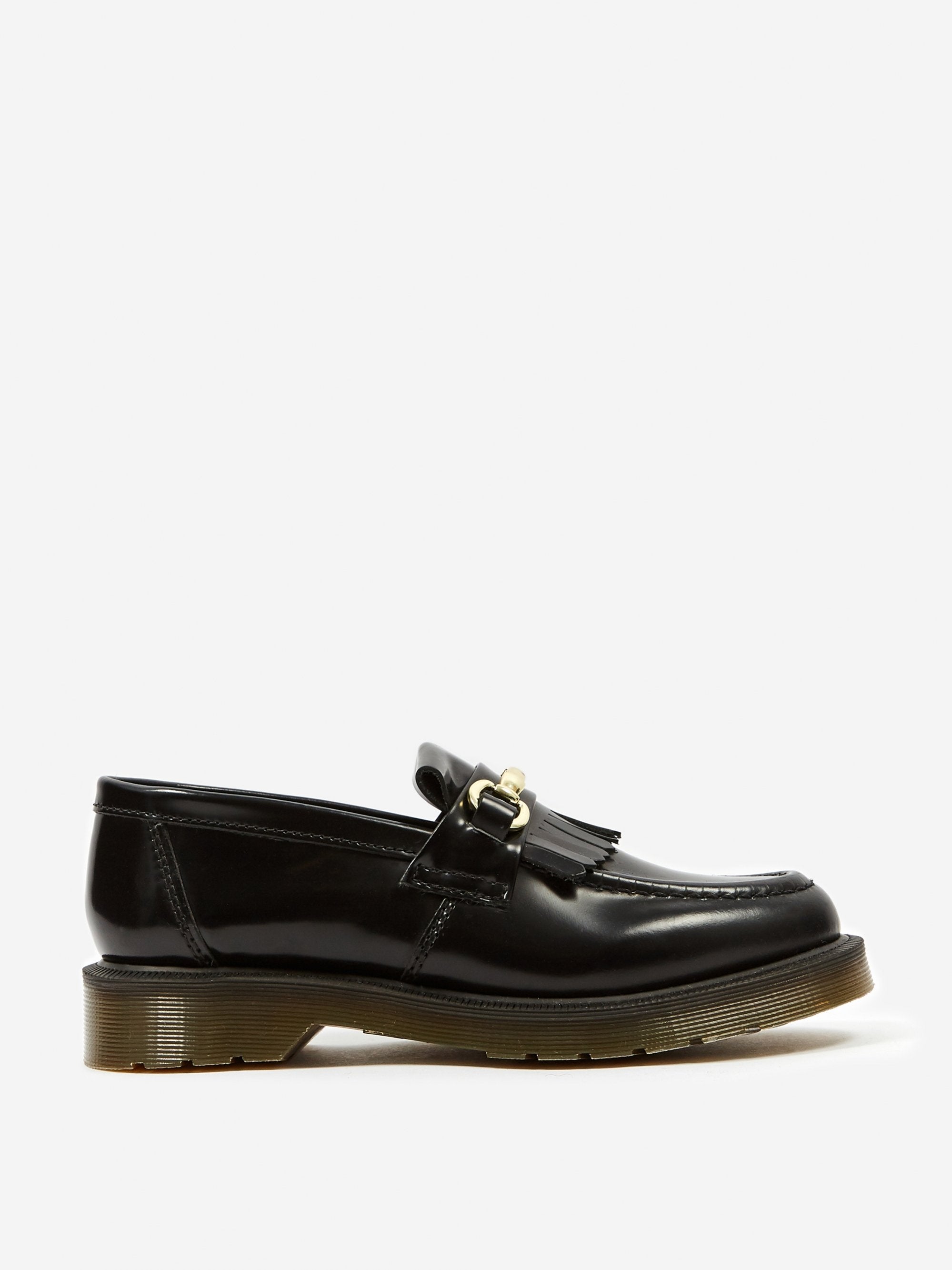 Dr. Martens Adrian Snaffle - Black Polished Smooth – Goodhood