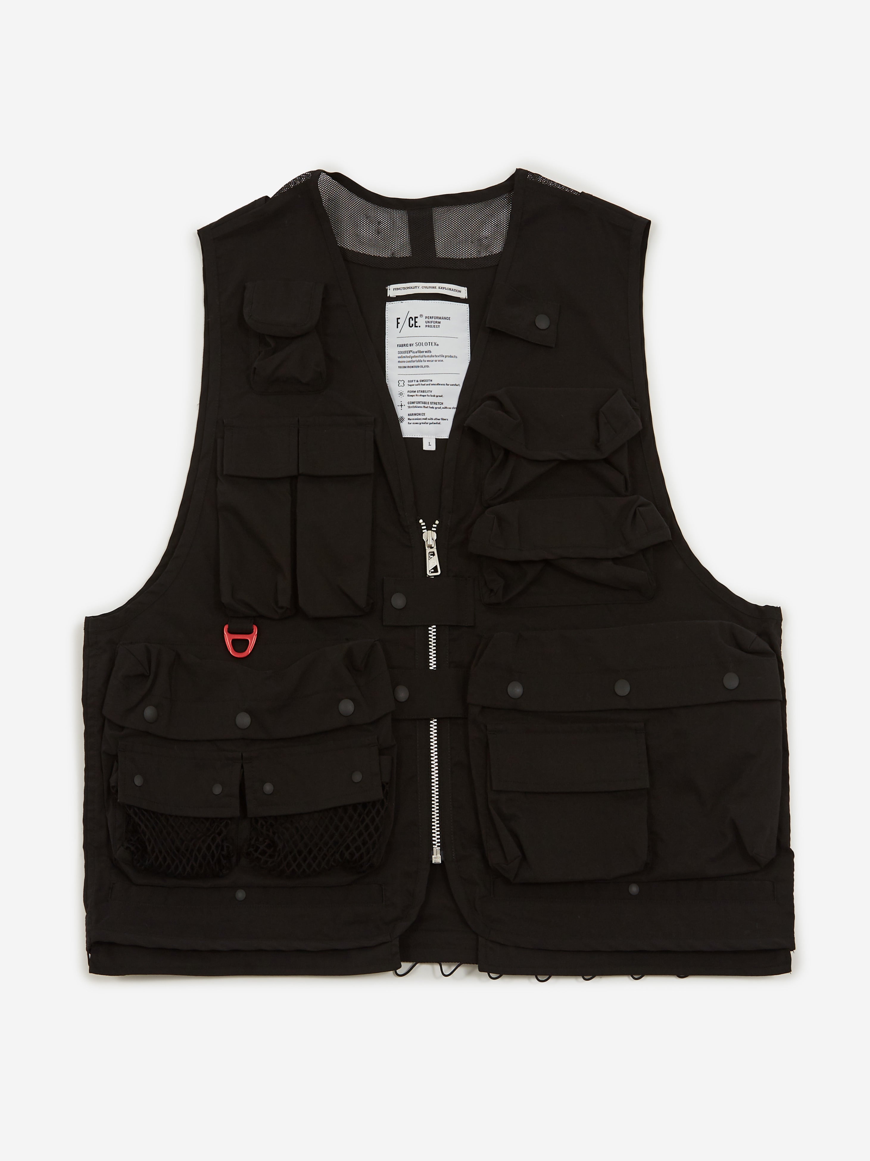 F/CE Pigment Hunting Vest - Black