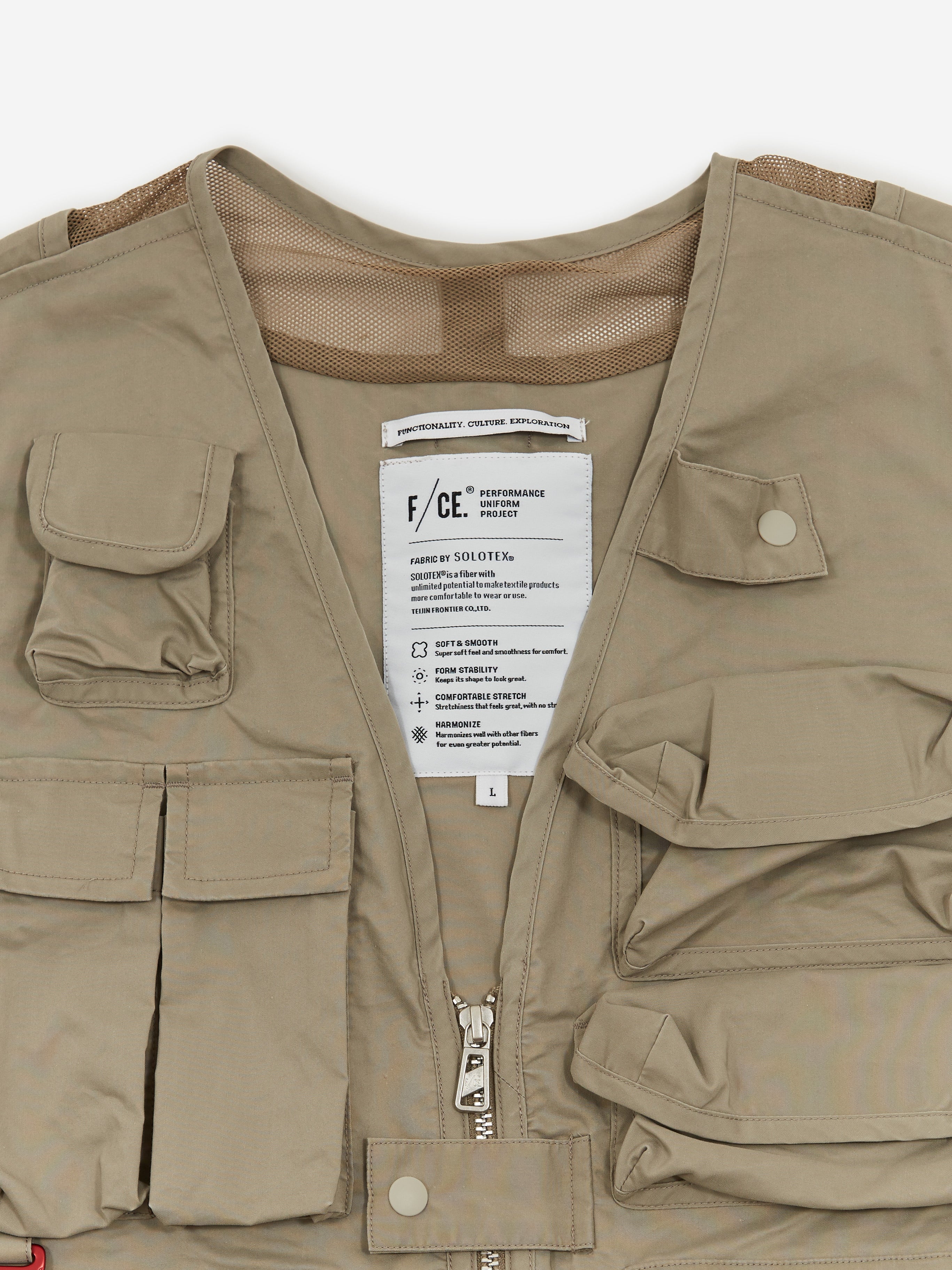 F/CE Pigment Hunting Vest - Sage Green – Goodhood