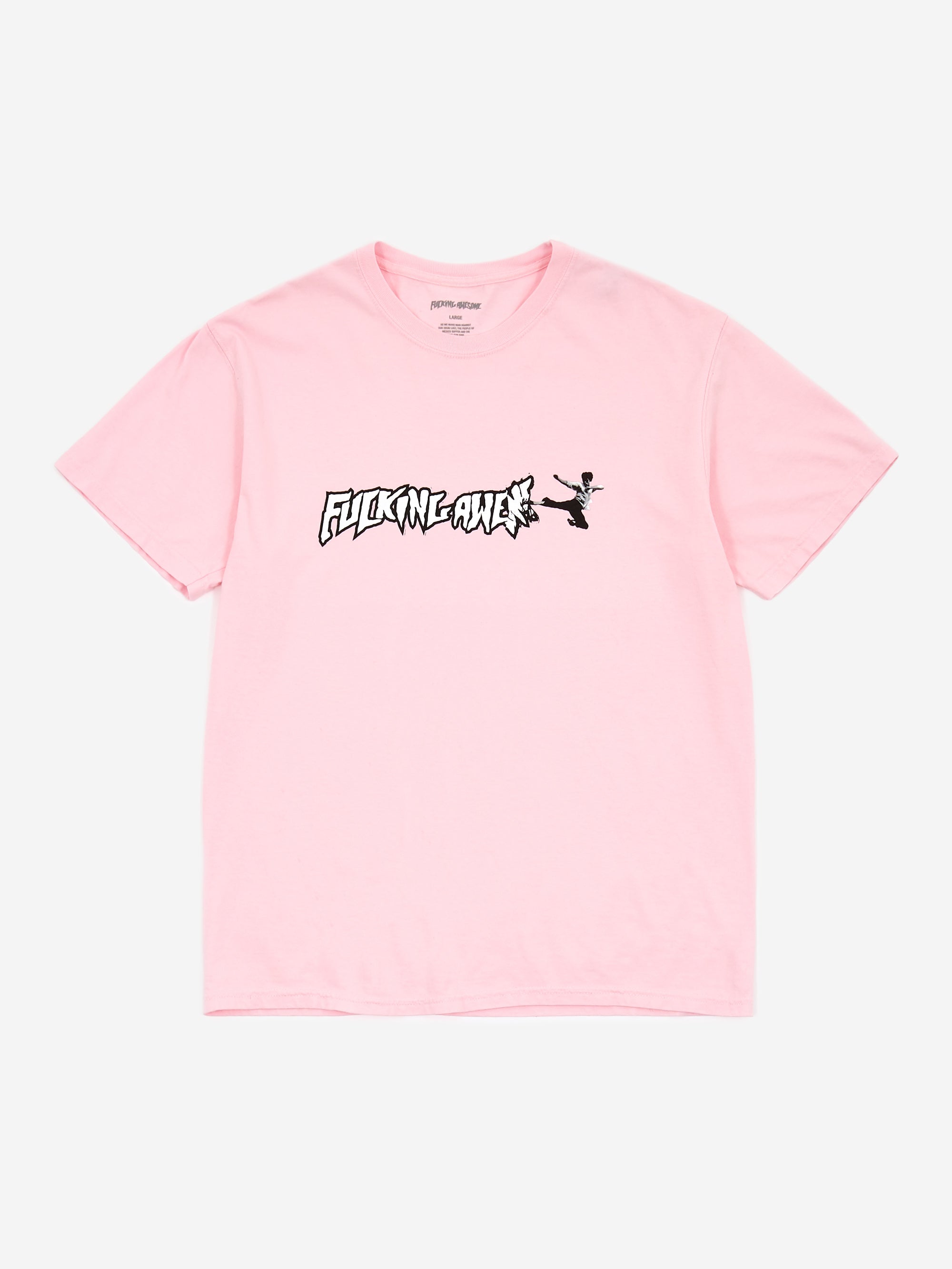 Fucking Awesome Karate Shortsleeve T-Shirt - Light Pink