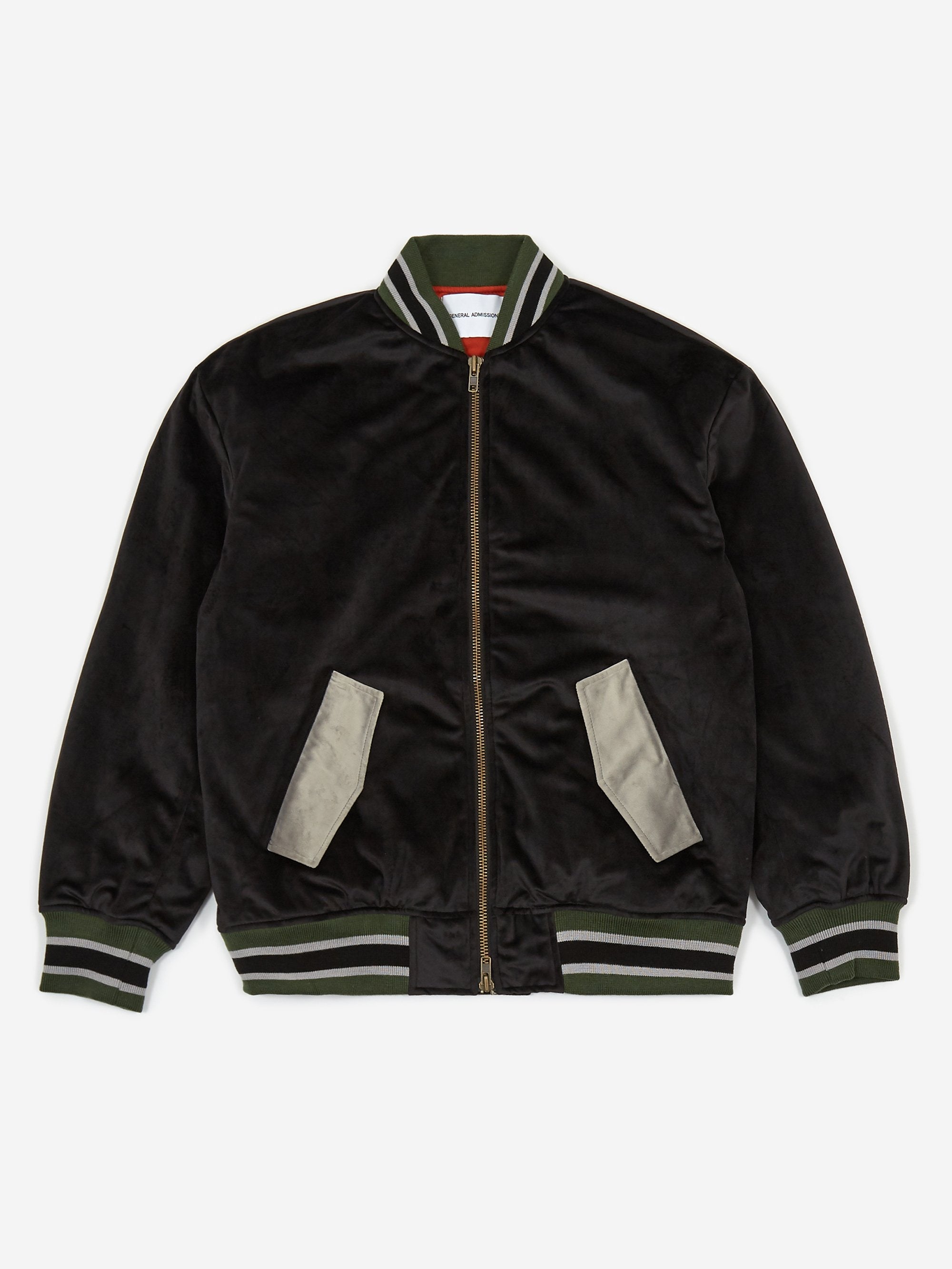 General Admission Toluca Bomber Jacket - Black – Goodhood