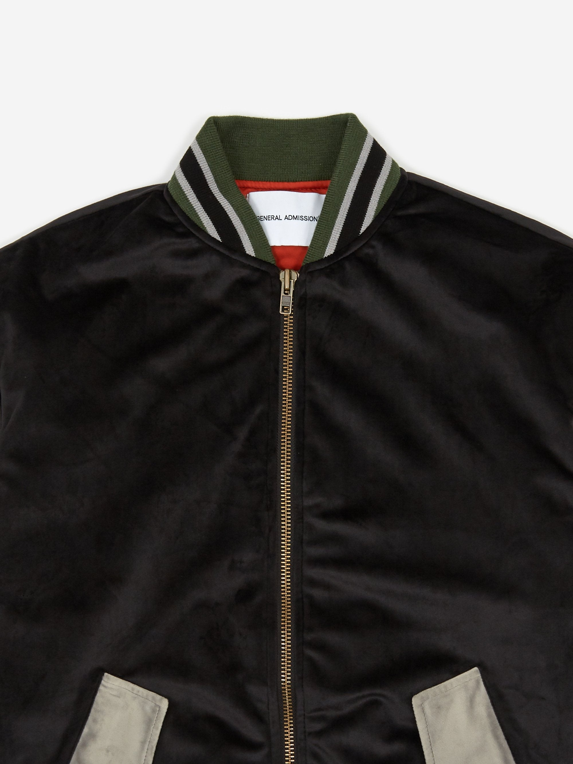 General Admission Toluca Bomber Jacket - Black – Goodhood