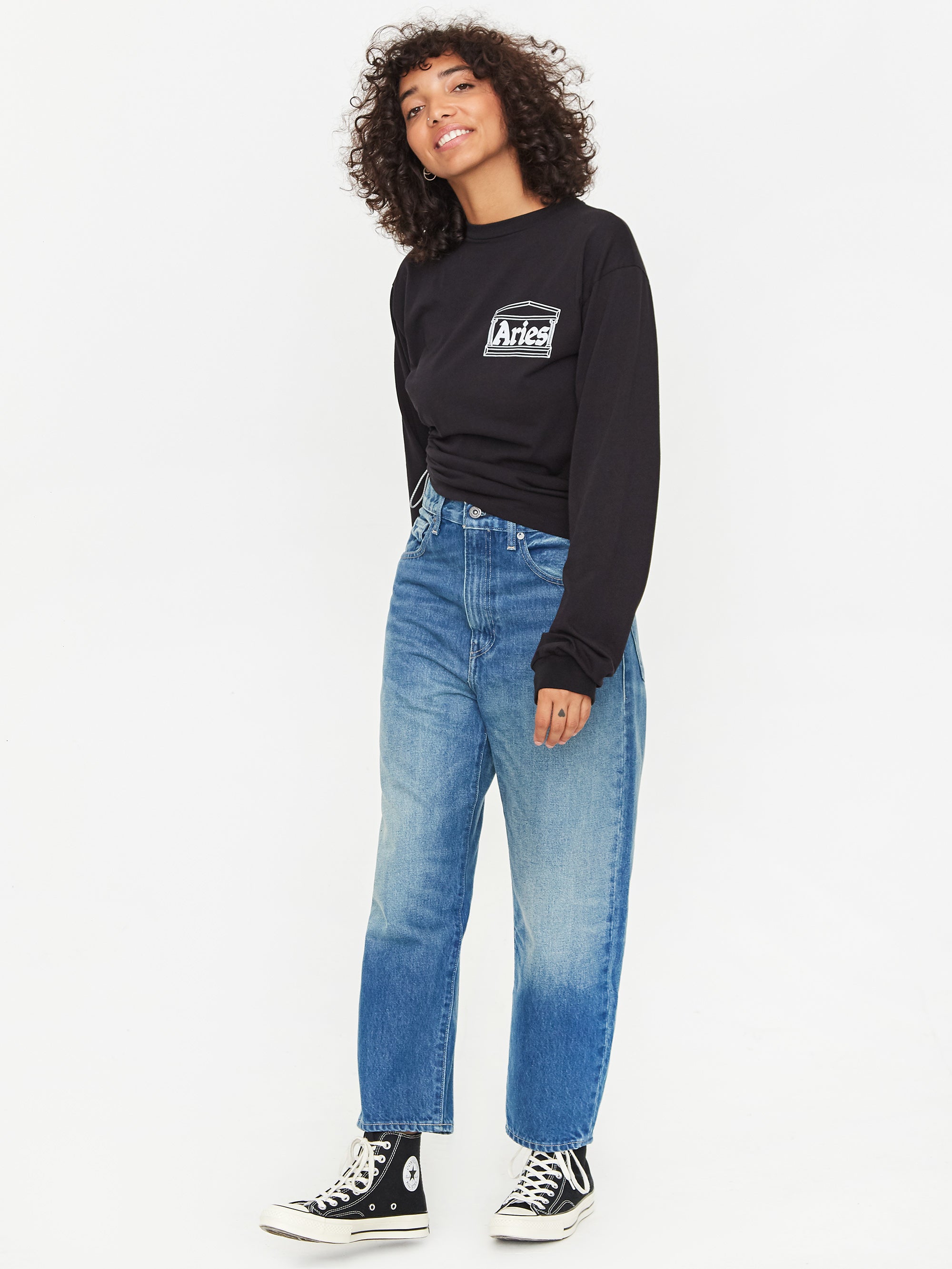 Crafted Barrel Leg Jeans Levis Barrel Crop Levi's Women Made And