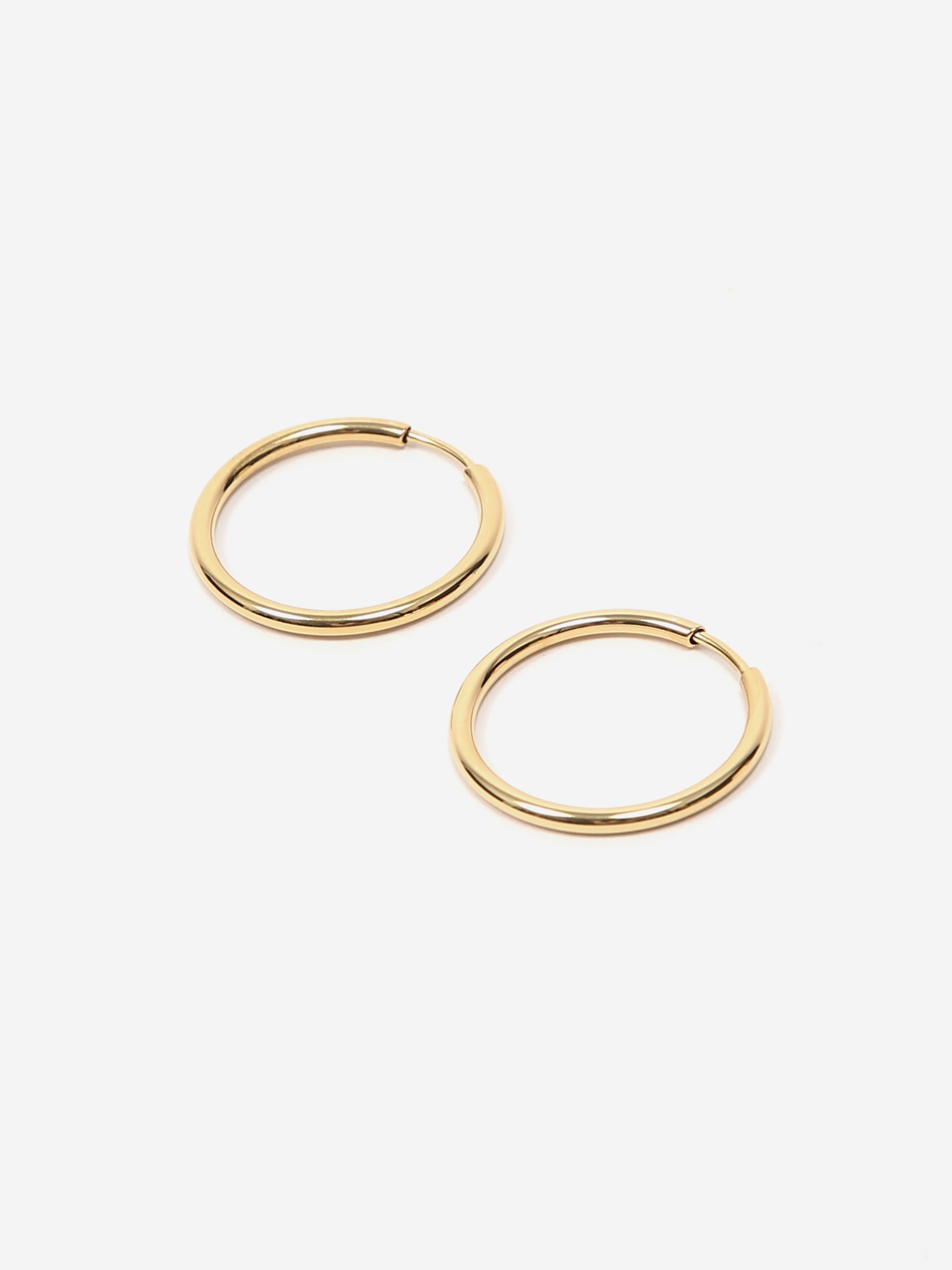 Maria Black Senorita 20 Hoop Earrings - Gold | Goodhood