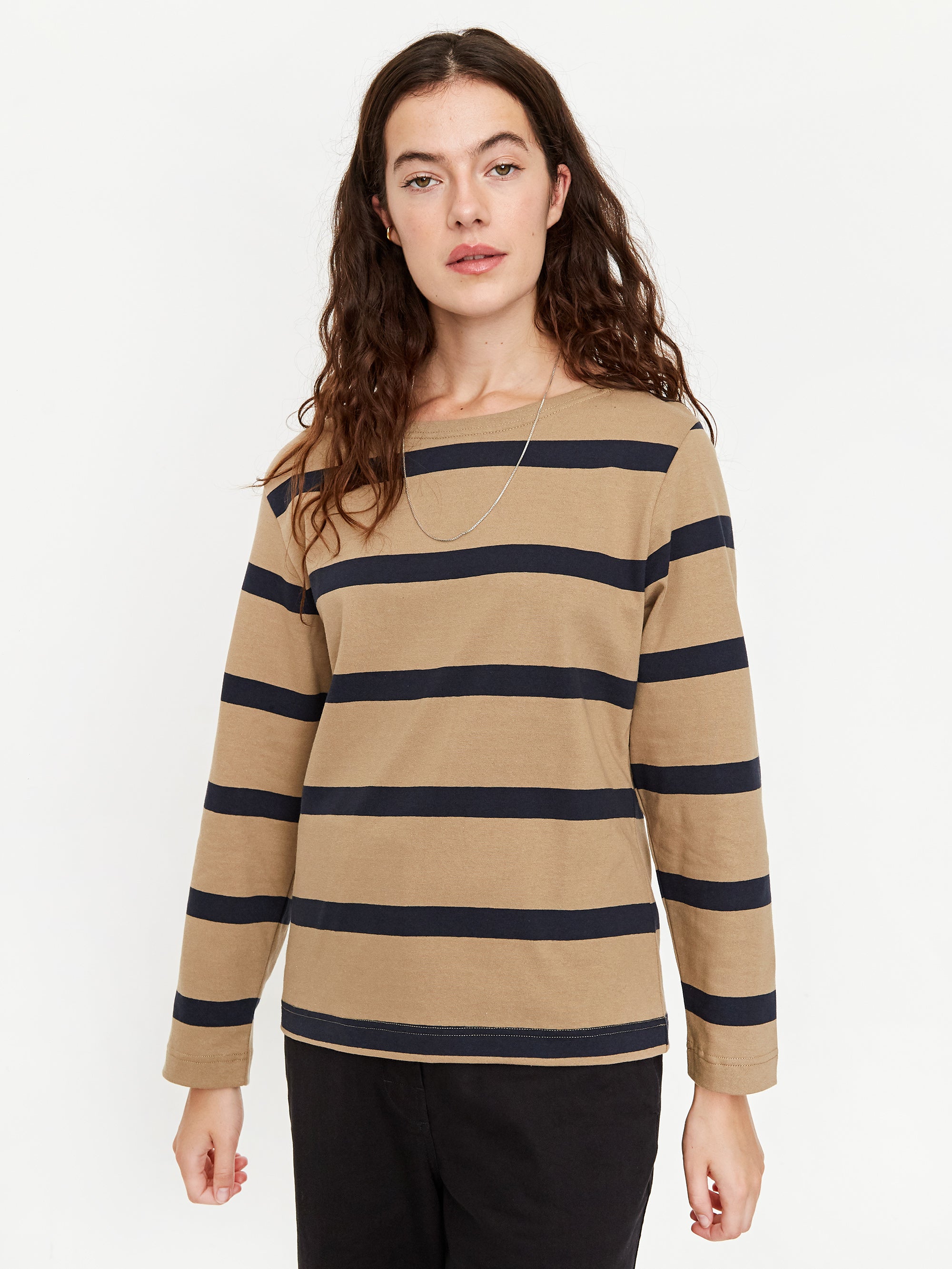 MHL. By Margaret Howell Matelot Wie Stripe Longsleeve T-Shirt 