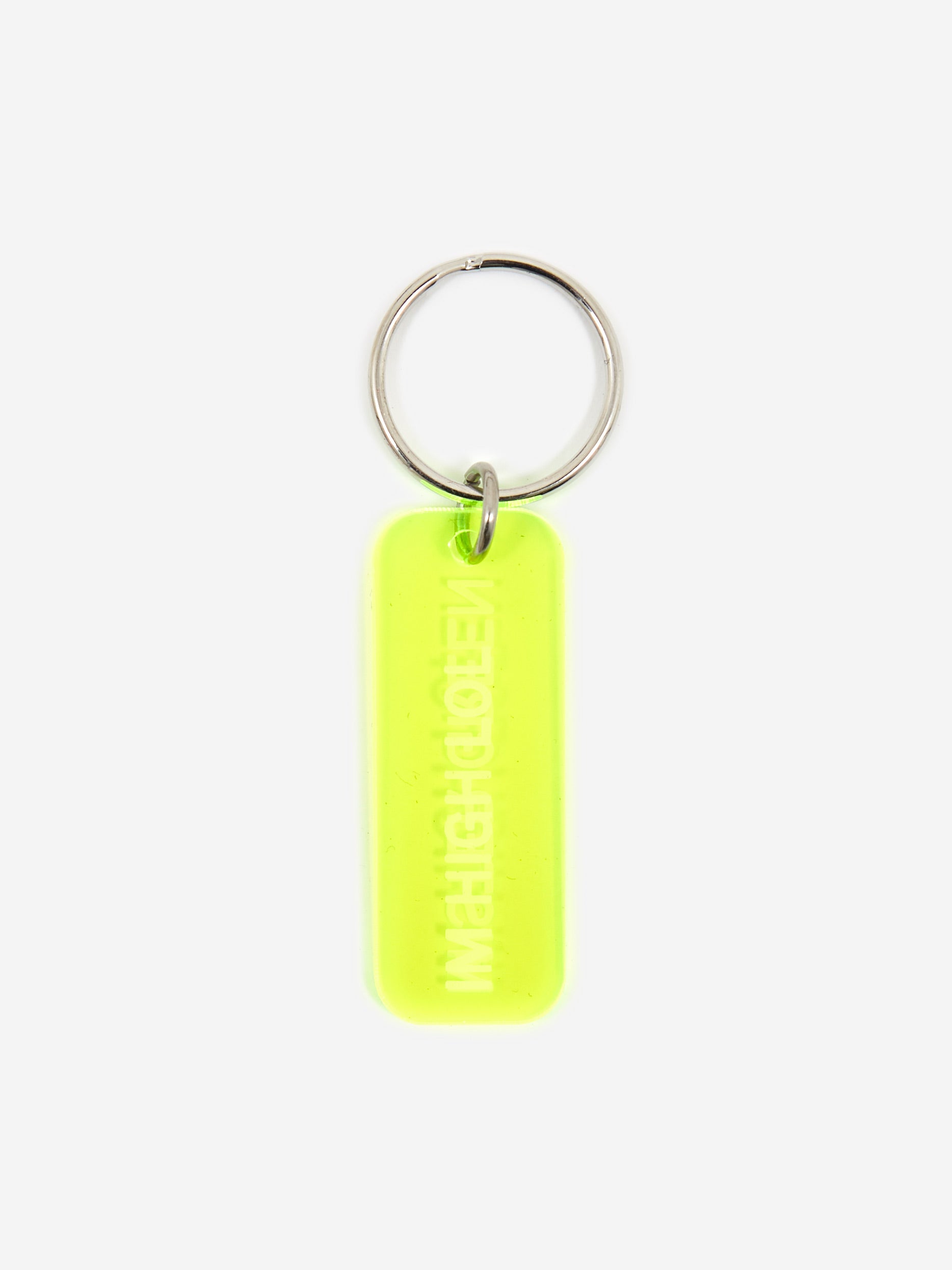 Mister Green “IM HIGH LOL/MISTER GREEN” Keytag 2 Sided Keychain