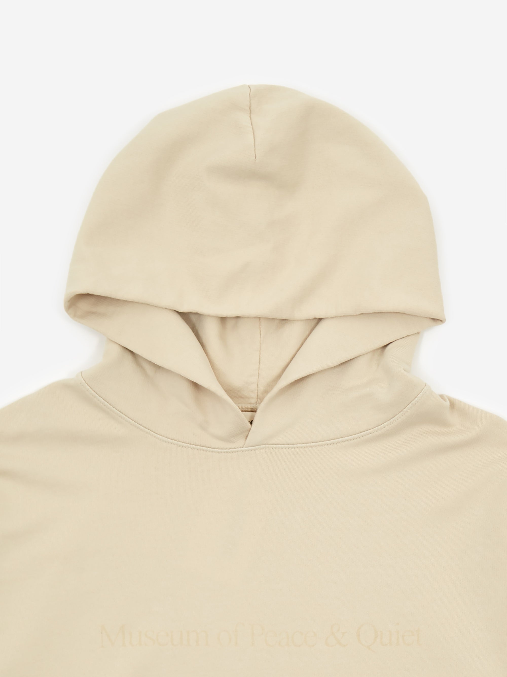 Museum Of Peace & Quiet MOPQ Hoodie - Cream – Goodhood