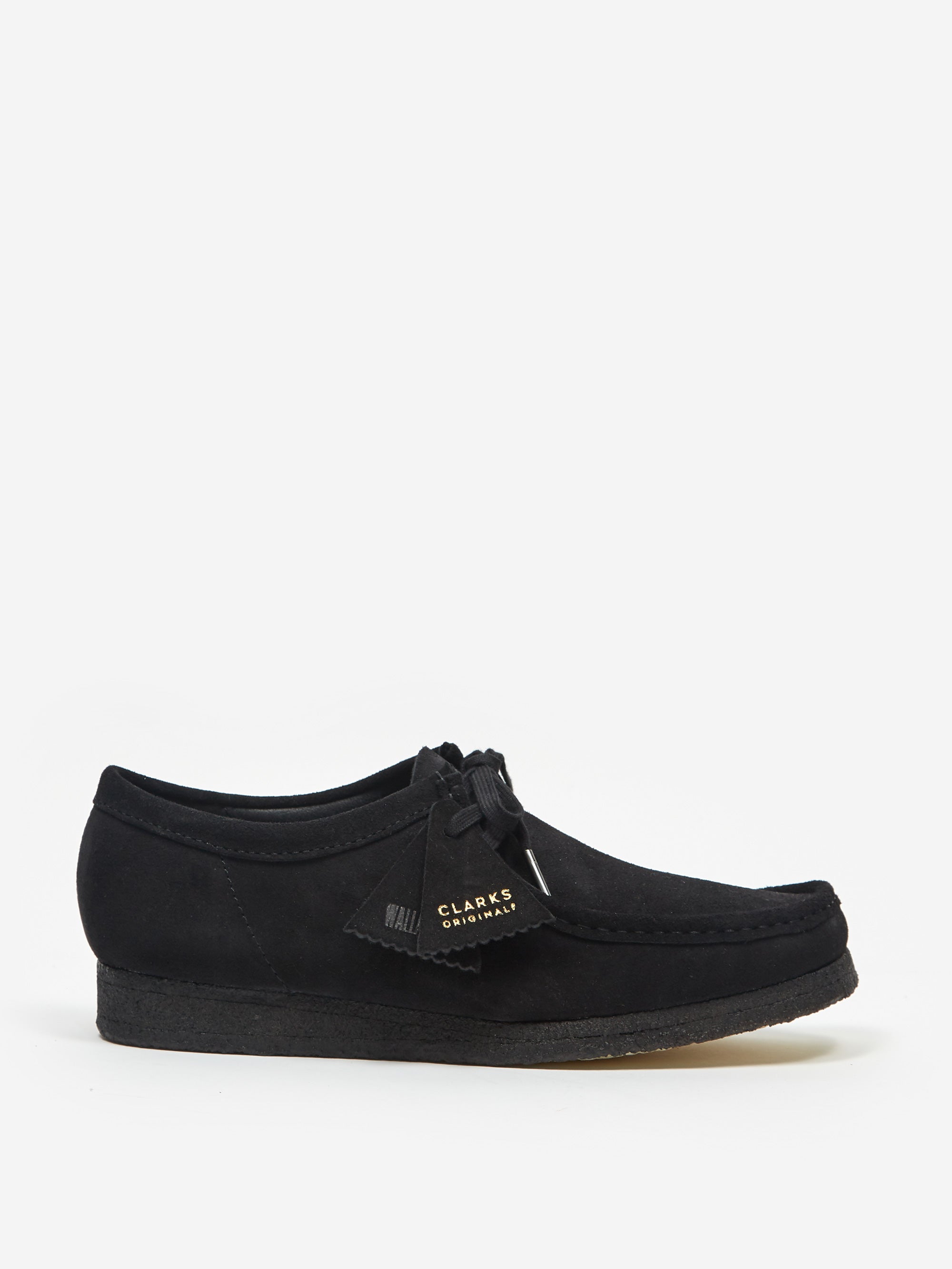 Clarks Originals Wallabee Black Suede – Goodhood