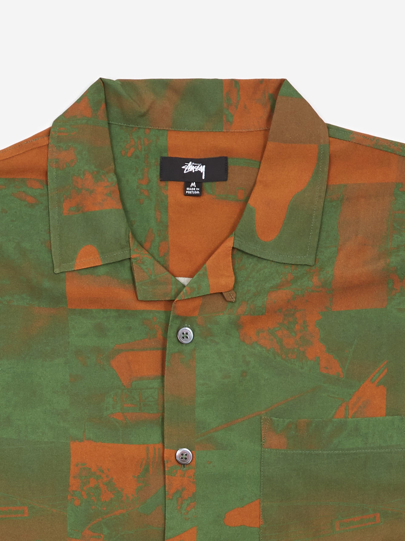 Stussy Photo Film Shirt Green Goodhood