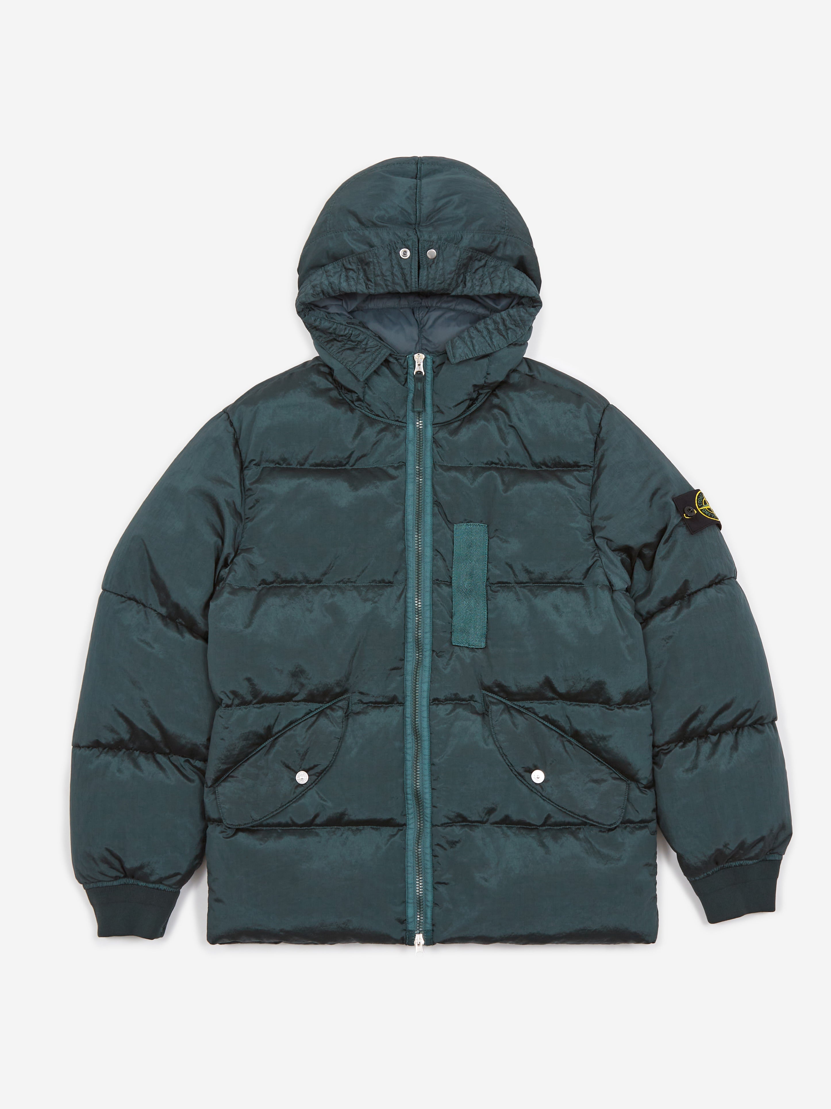 Stone Island Garment Dyed Puffer Jacket Stone Island Garment Dyed